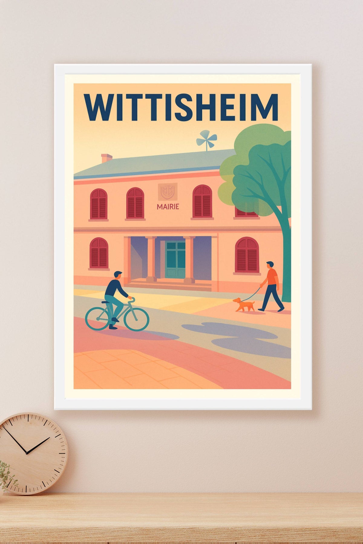 Affiche de Wittisheim - Charme et Sérénité au Cœur du Village