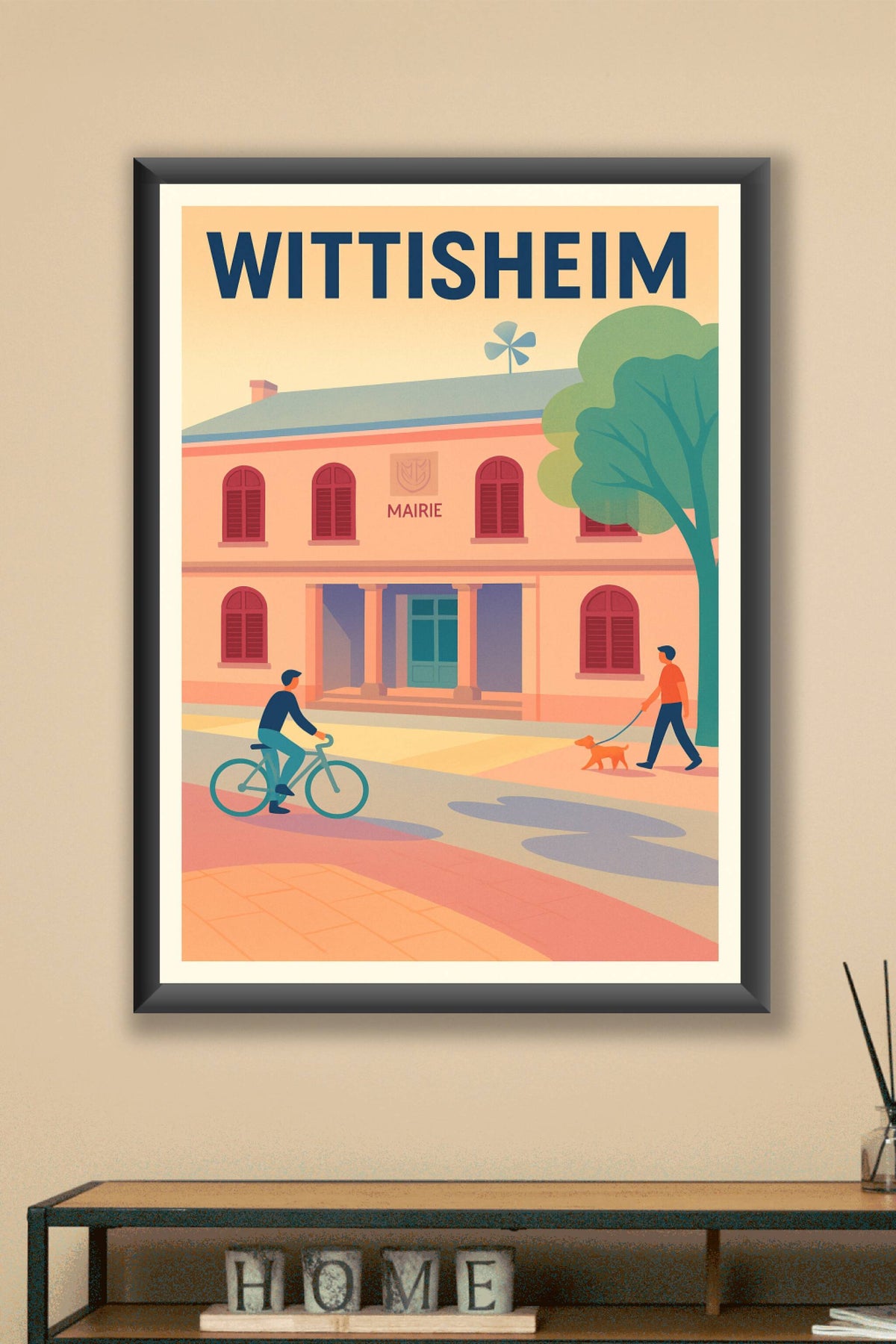 Affiche de Wittisheim - Charme et Sérénité au Cœur du Village