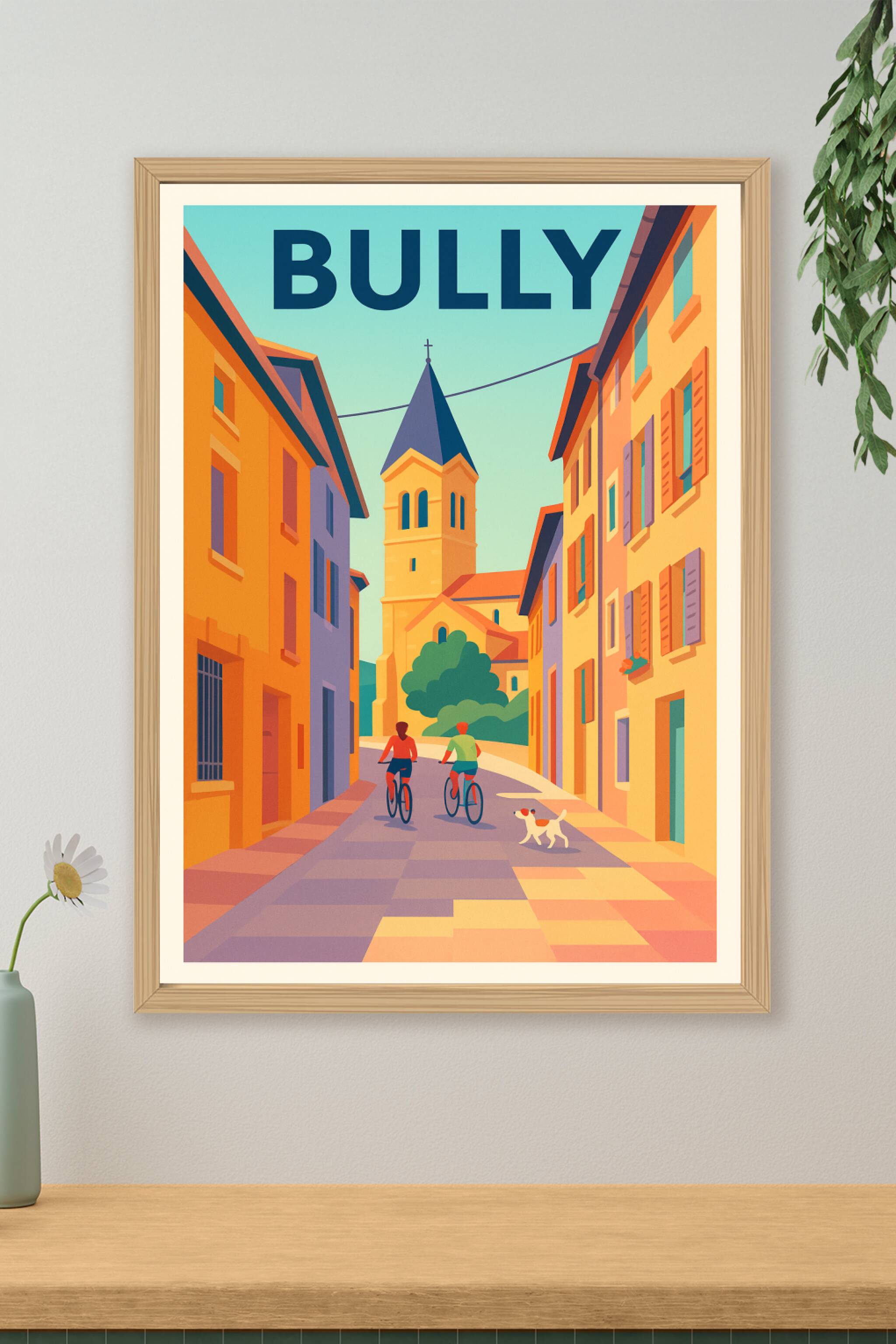 Affiche de Bully - Douce promenade au cœur du village