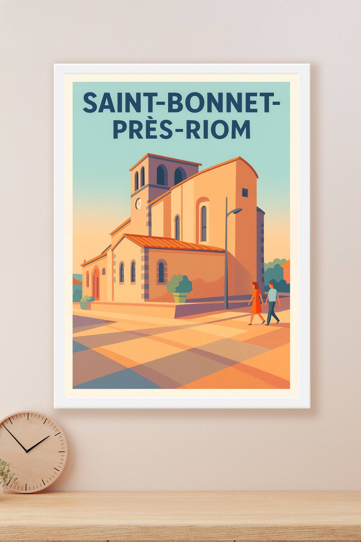Affiche de Saint-Bonnet-près-Riom - Charme et sérénité au cœur de l'Auvergne