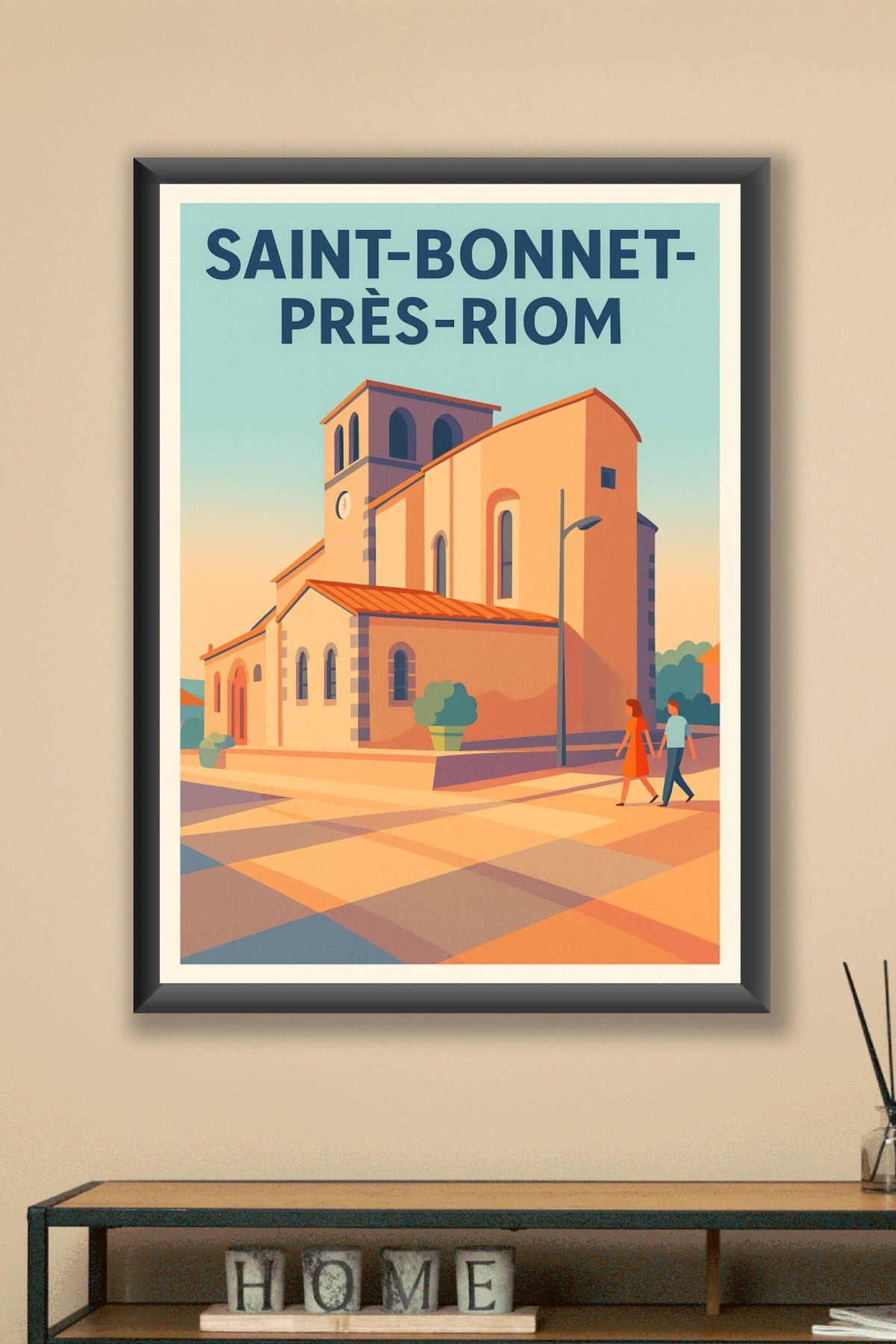 Affiche de Saint-Bonnet-près-Riom - Charme et sérénité au cœur de l'Auvergne