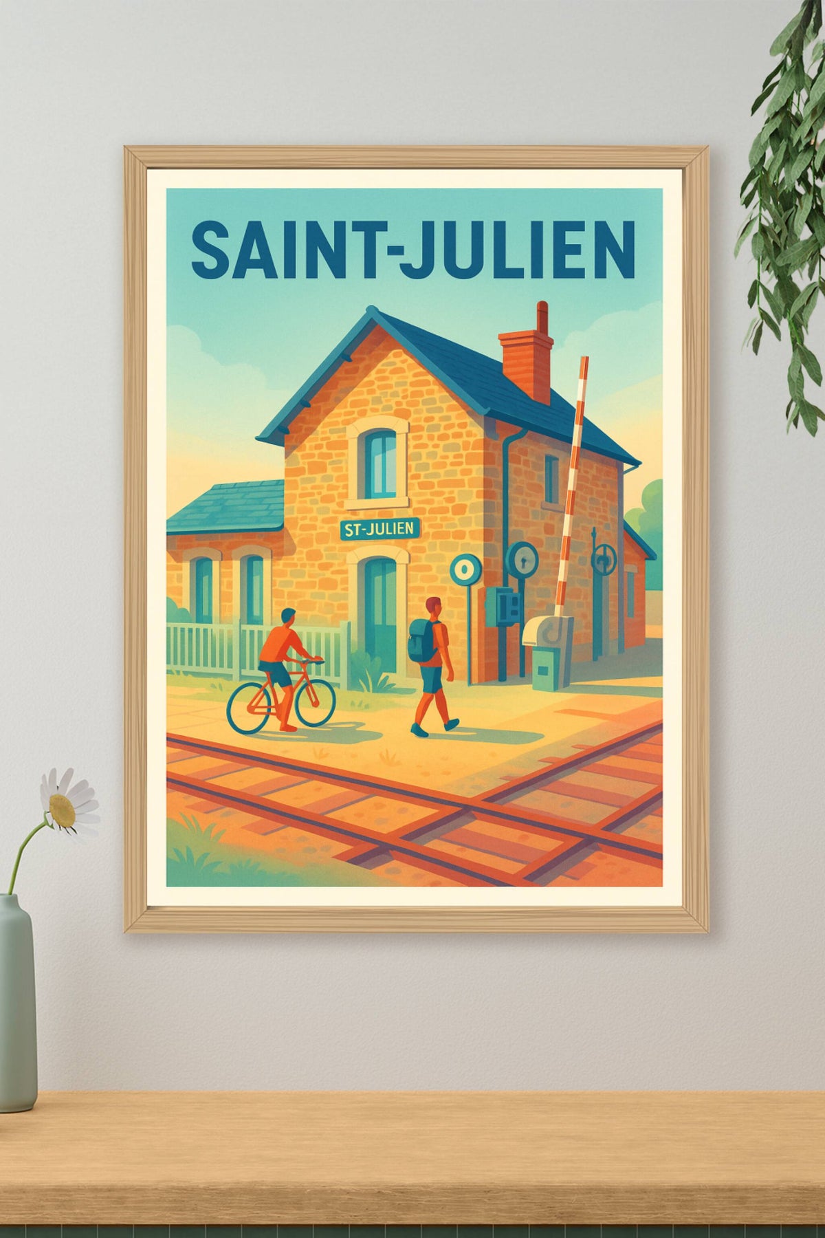 Affiche de Saint-Julien - Charme et Quiétude envoie de voie