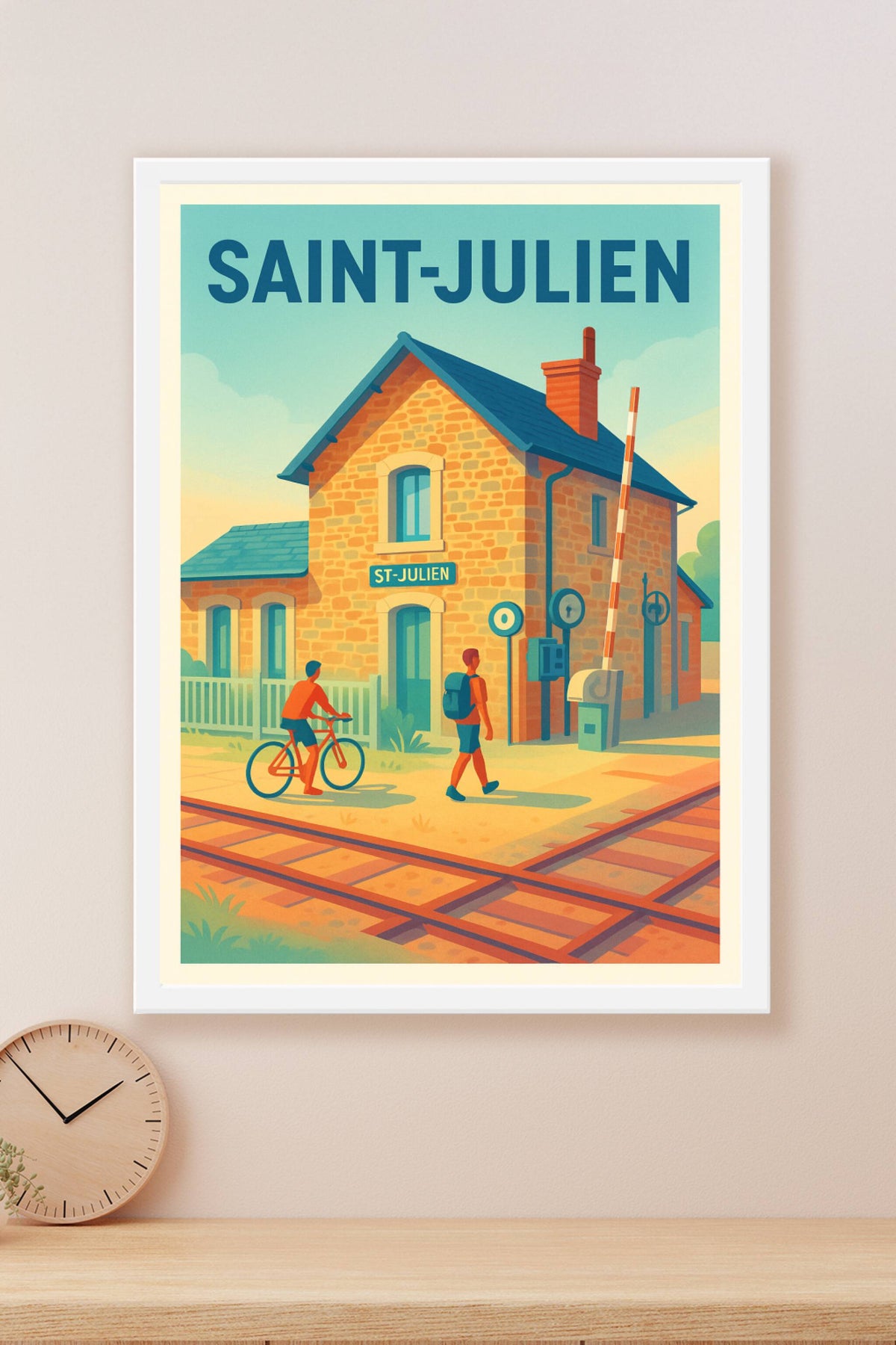 Affiche de Saint-Julien - Charme et Quiétude envoie de voie