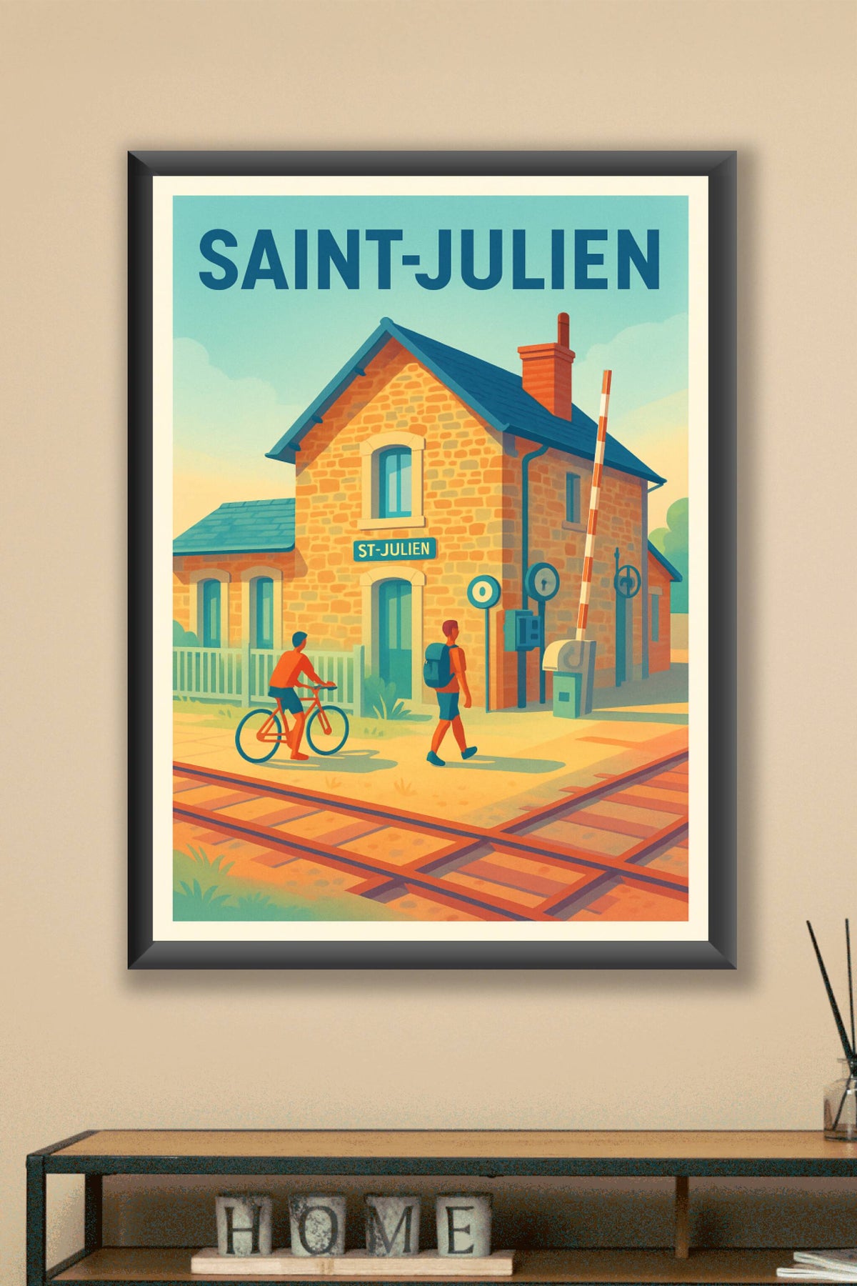 Affiche de Saint-Julien - Charme et Quiétude envoie de voie