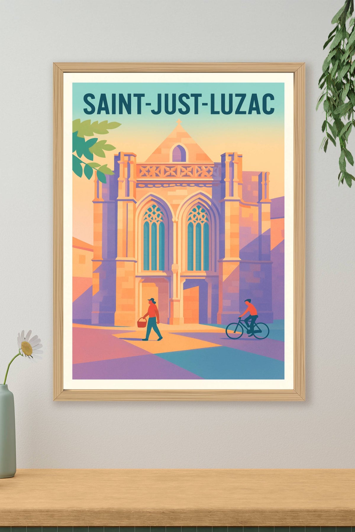 Affiche de Saint-Just-Luzac - Charme et sérénité en lumière douce