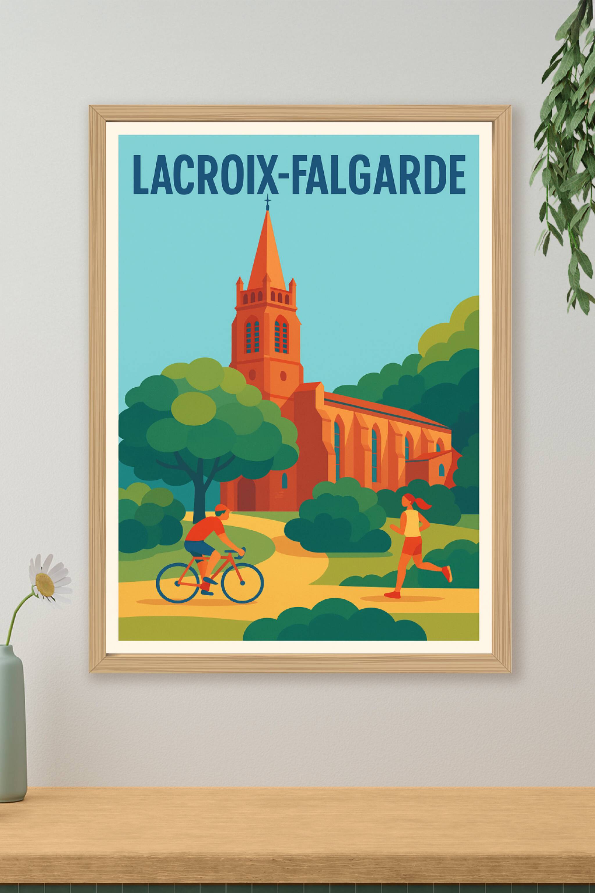 Affiche de Lacroix-Falgarde - Charme et sérénité au cœur de la nature