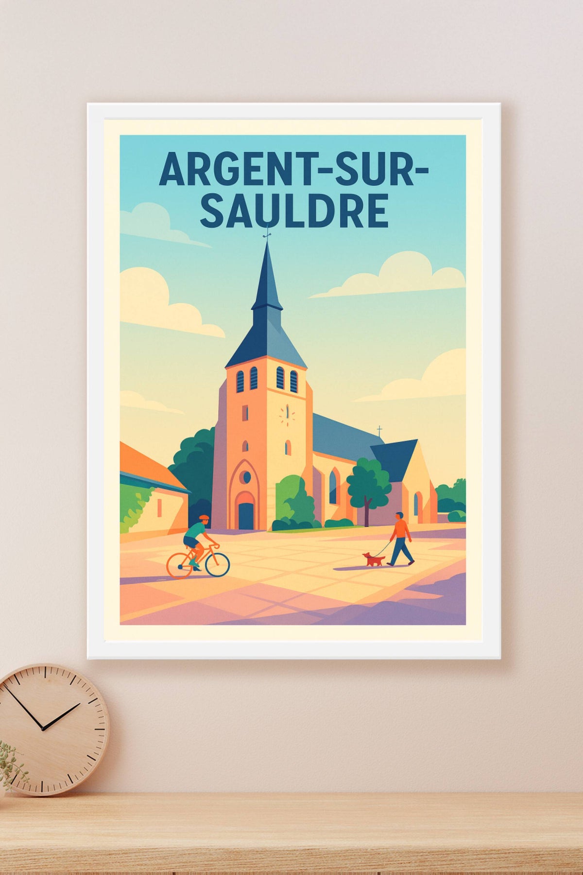 Affiche de Argent-sur-Sauldre - Charme et sérénité au cœur du village