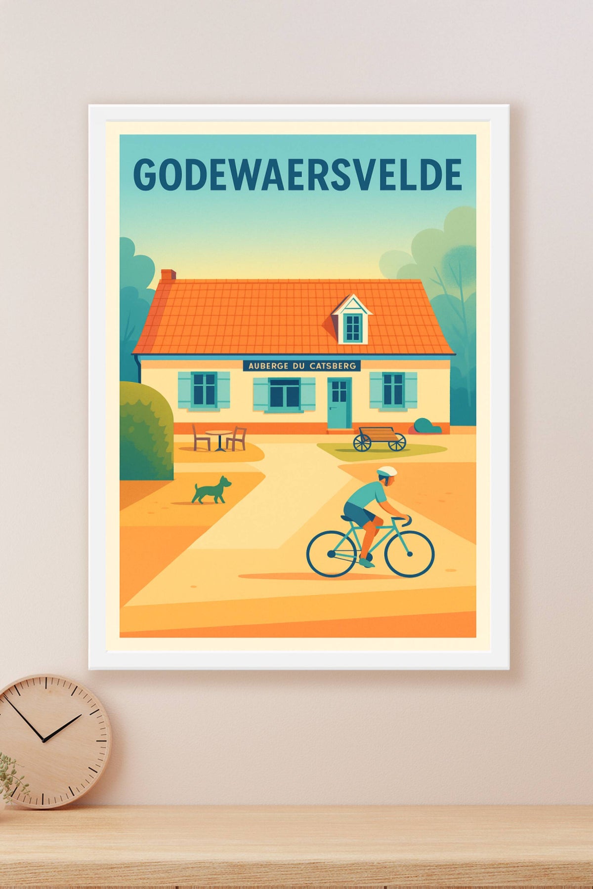 Affiche de Godewaersvelde - L'authenticité paisible du Nord