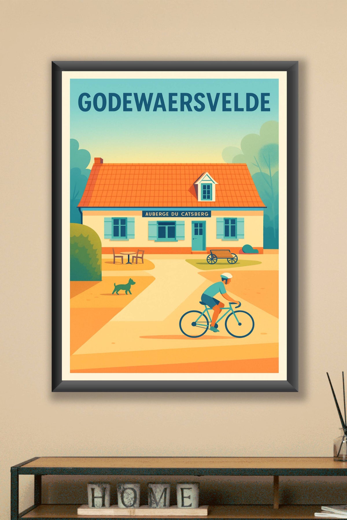 Affiche de Godewaersvelde - L'authenticité paisible du Nord