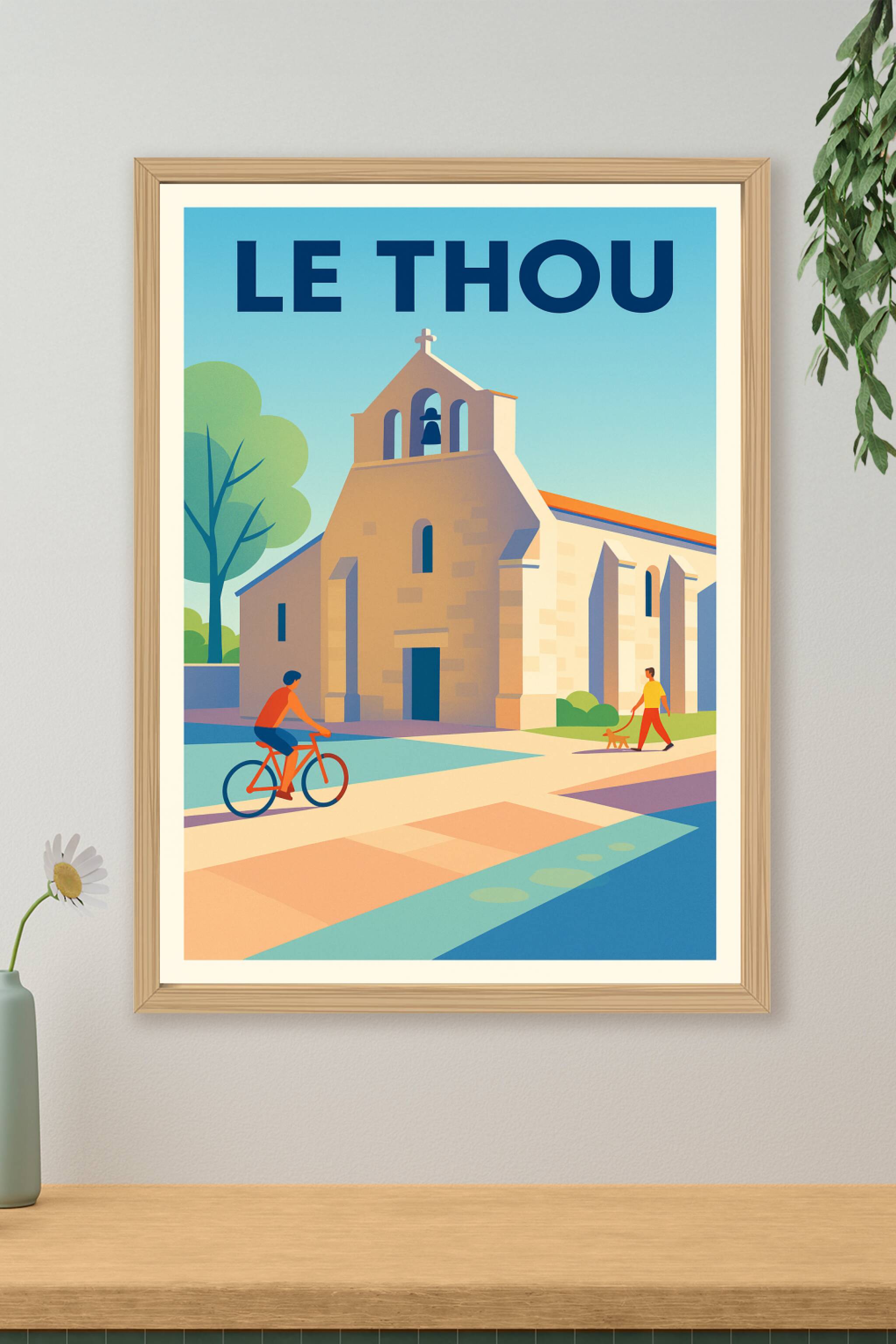 Affiche de Le Thou - Charme paisible au cœur de la ville