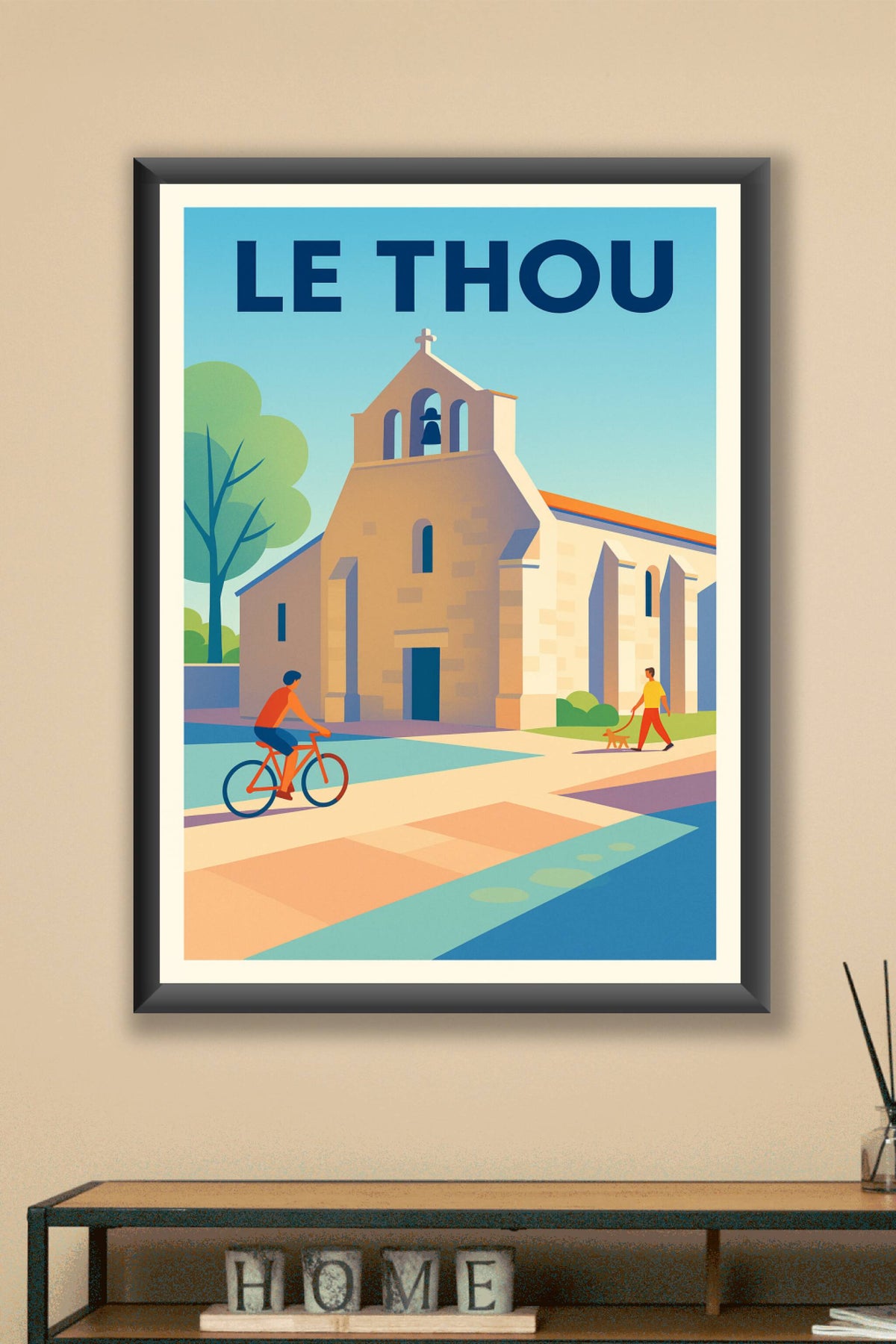 Affiche de Le Thou - Charme paisible au cœur de la ville