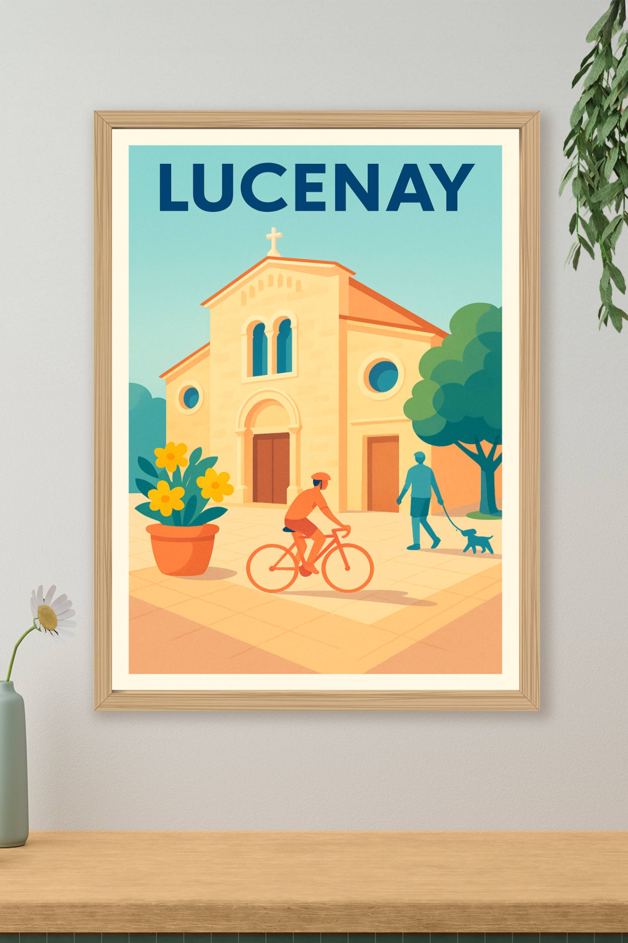 Affiche de Lucenay - Charme paisible et convivialité