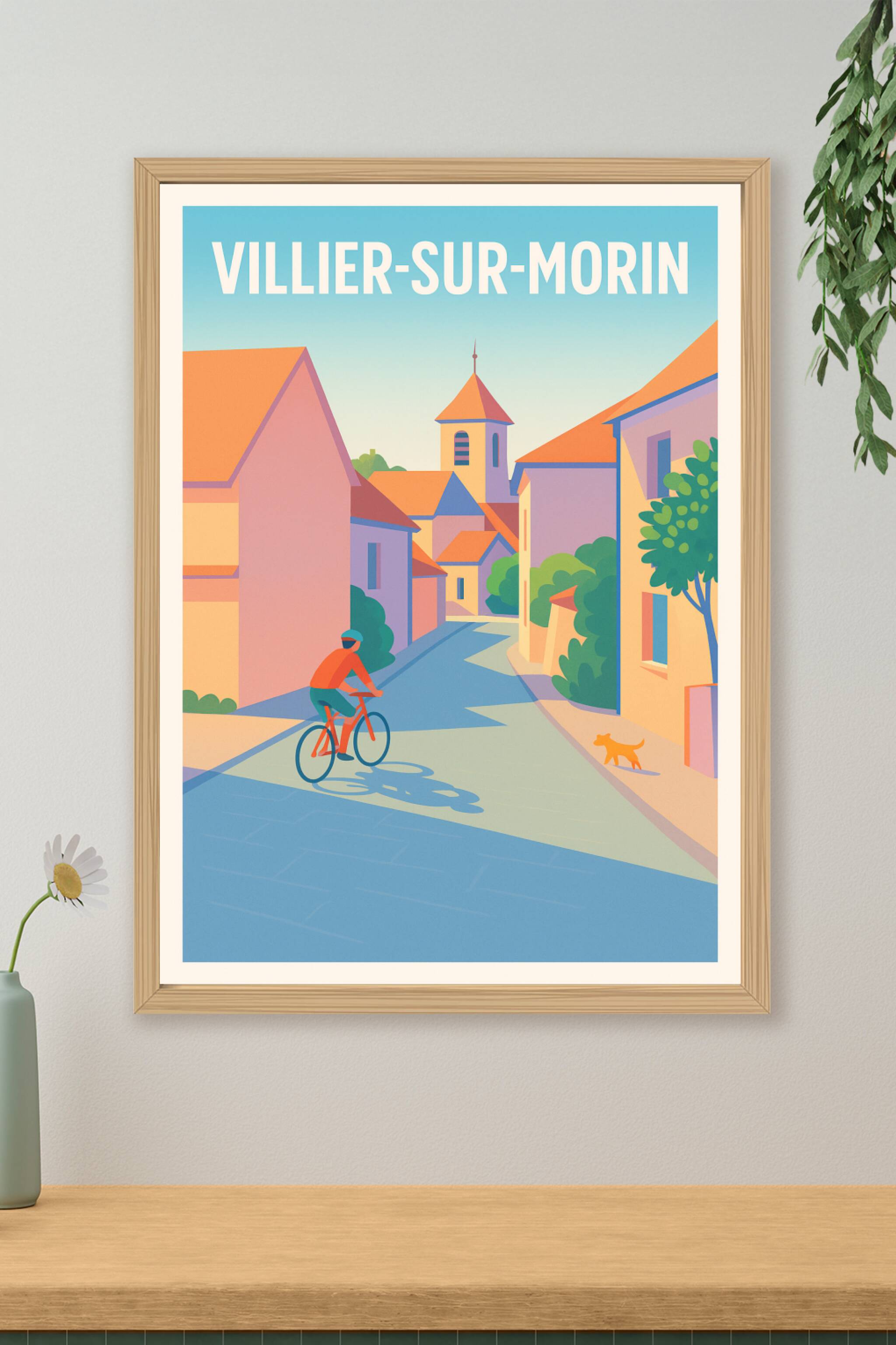 Affiche de Villiers-sur-Morin - Charme et douceur de la vie locale