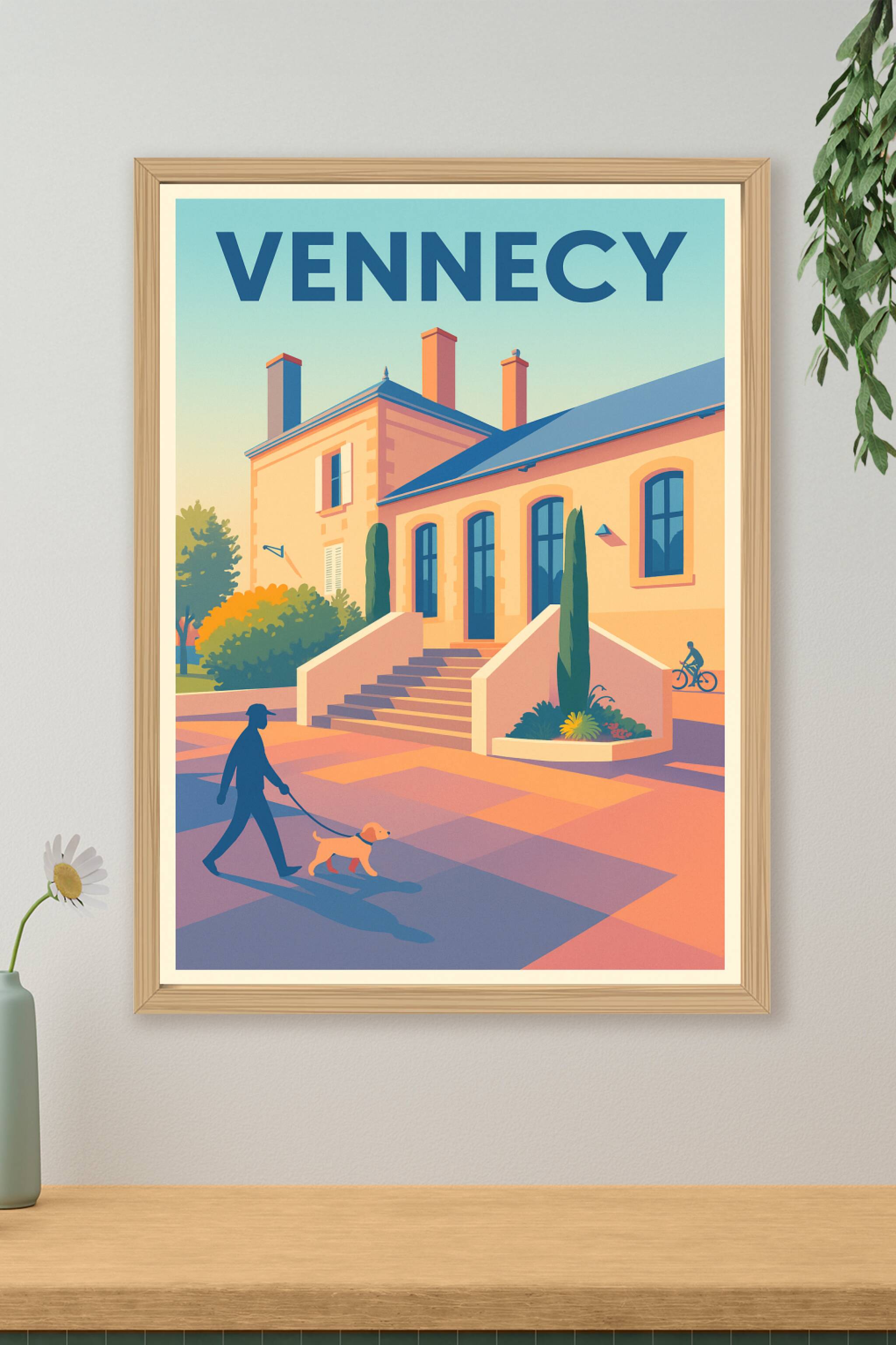 Affiche de Vennecy - Douceur et Sérénité au Cœur de la Ville