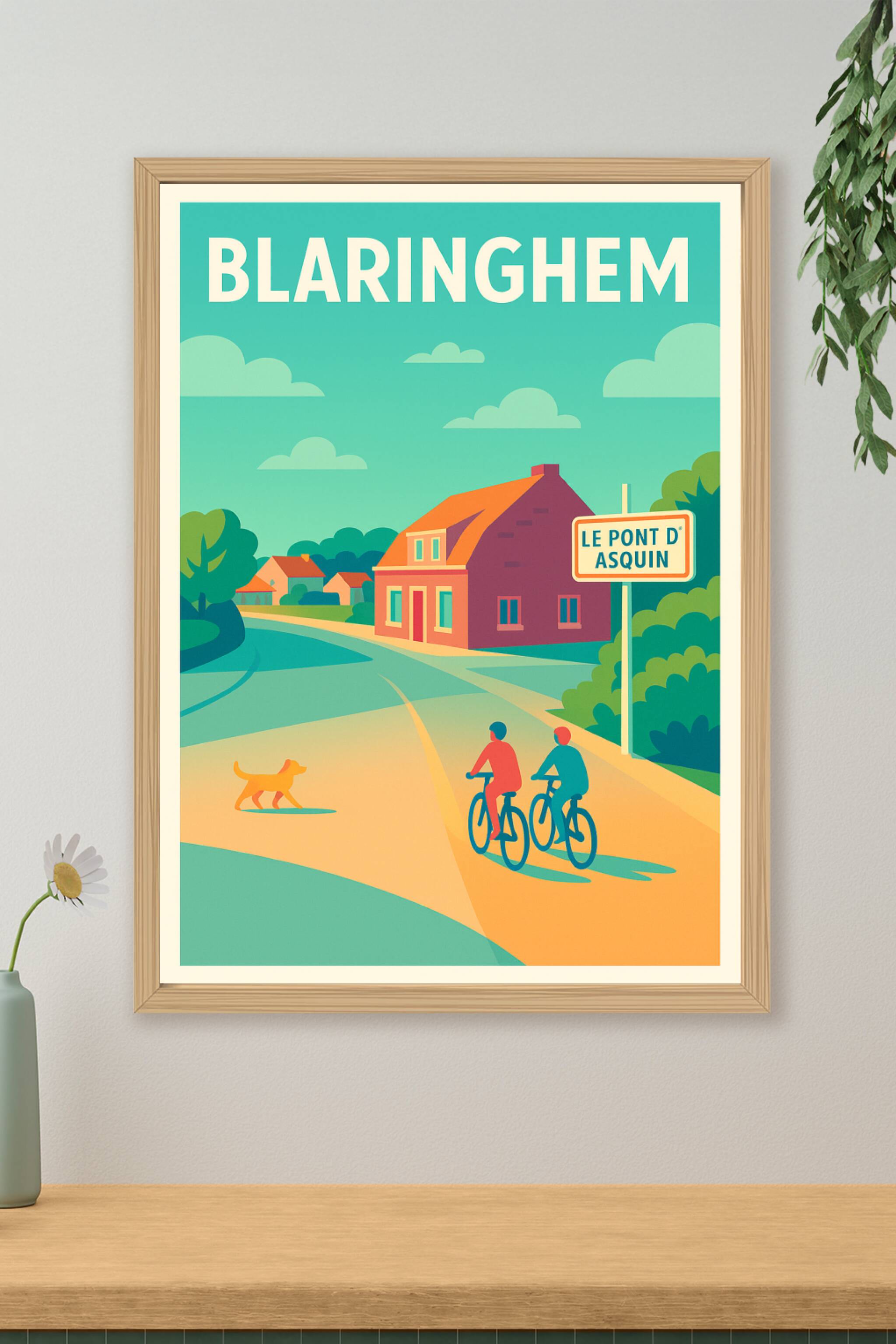 Affiche de Blaringhem - Promenade paisible au Pont d'Asquin