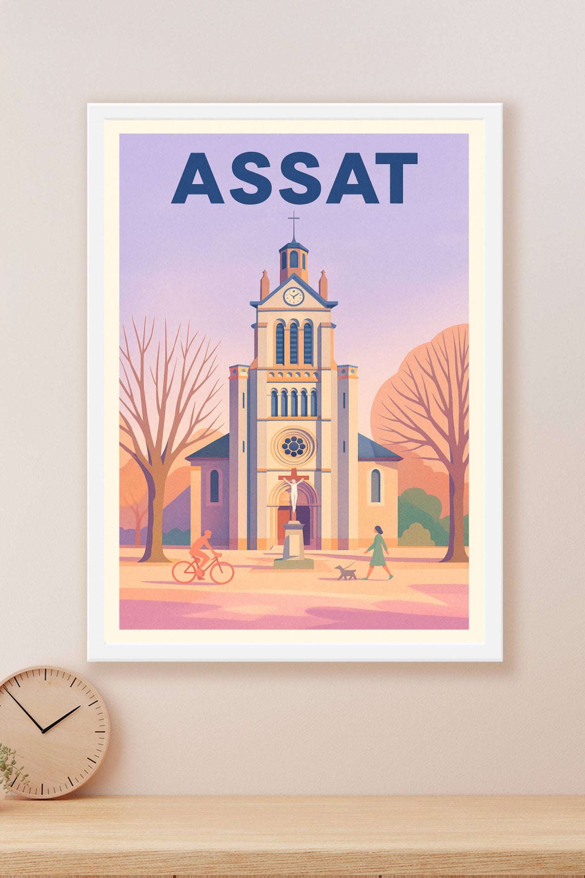 Affiche de Assat - L'élégance paisible au cœur de la ville
