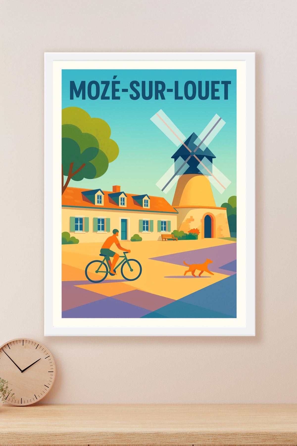 Affiche de Mozé-sur-Louet - Charme et sérénité à la campagne