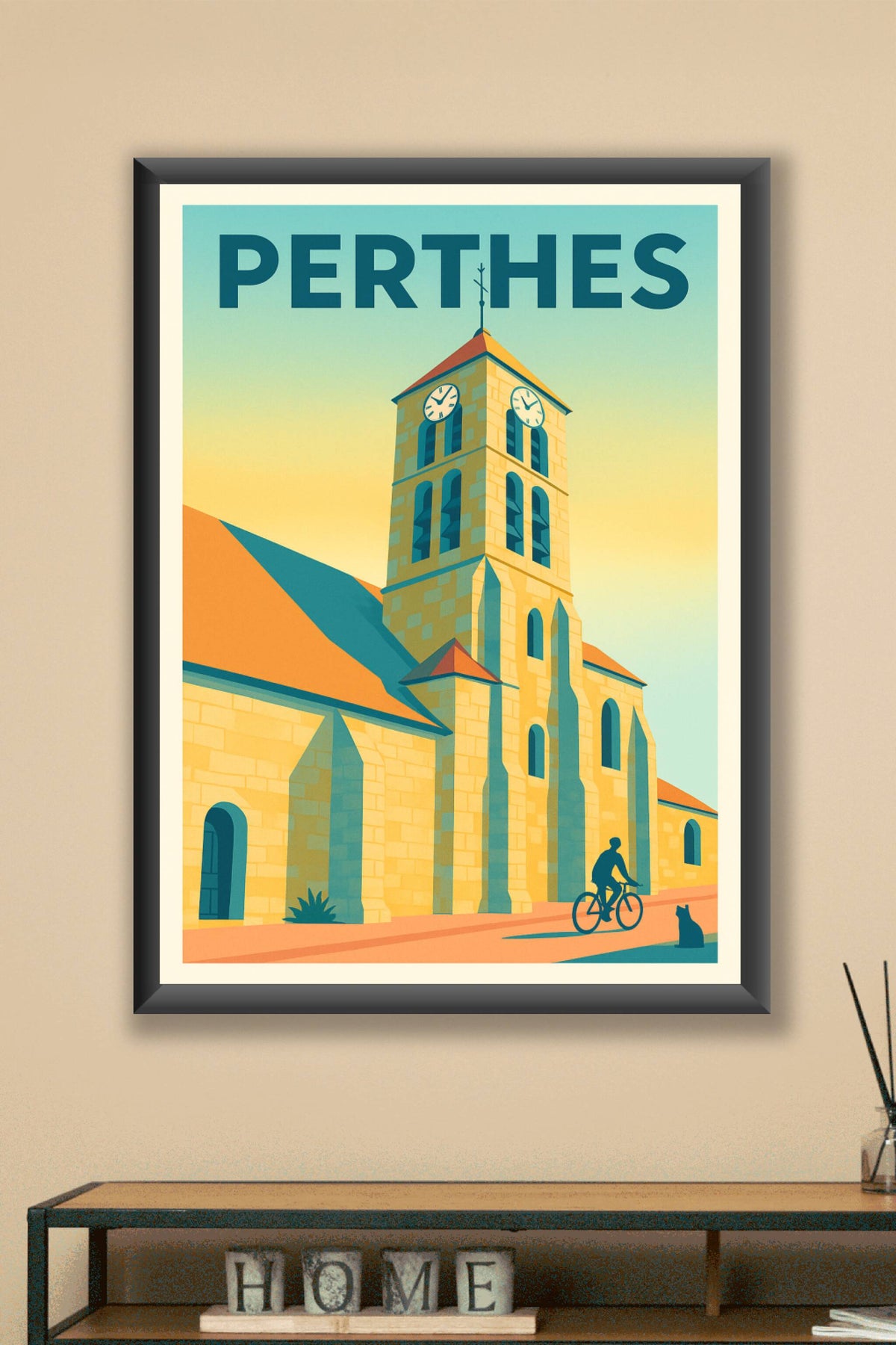Affiche de Perthes - Charme et sérénité à chaque regard