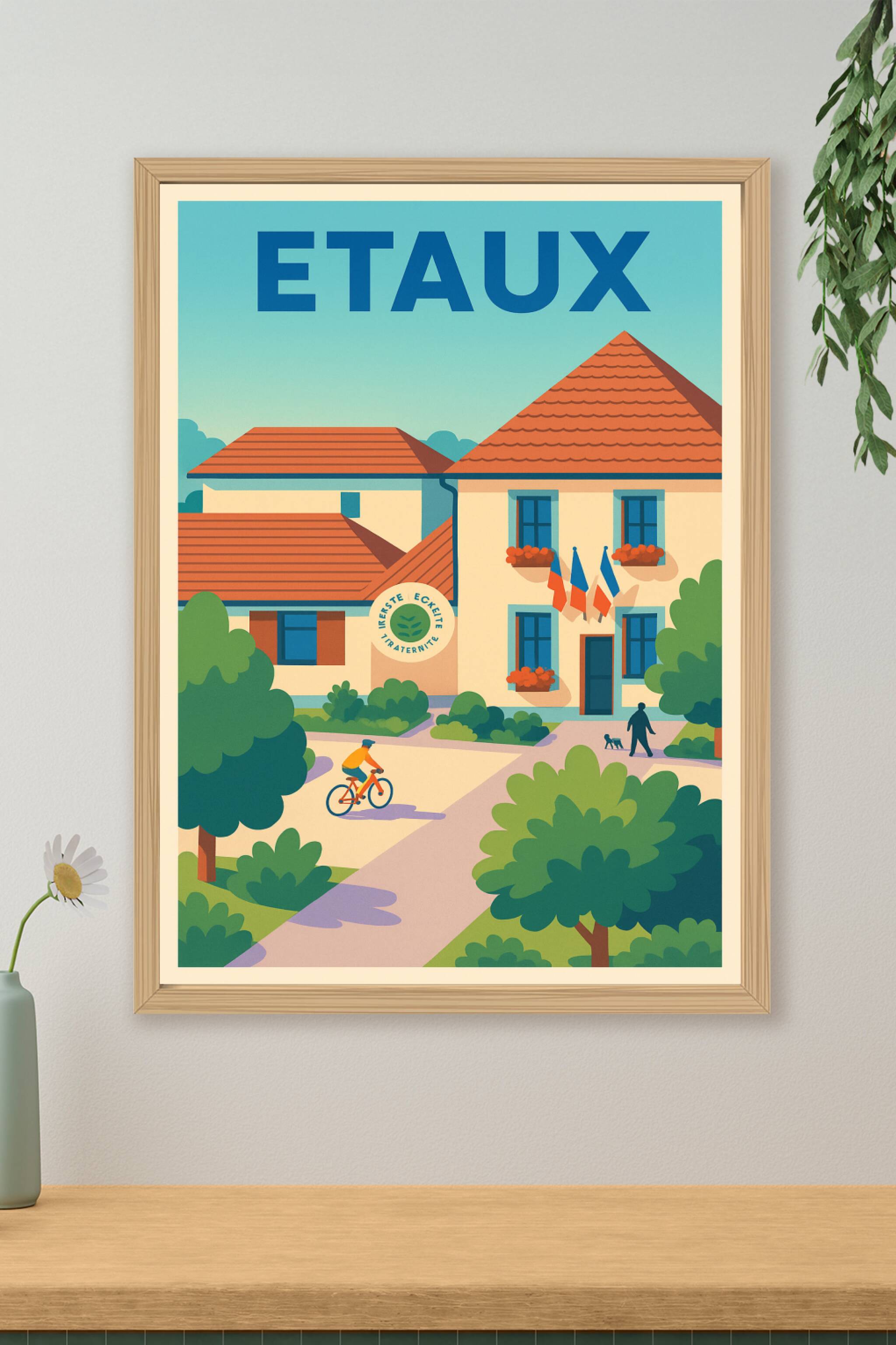 Affiche de Etaux - Charme paisible au cœur de la nature