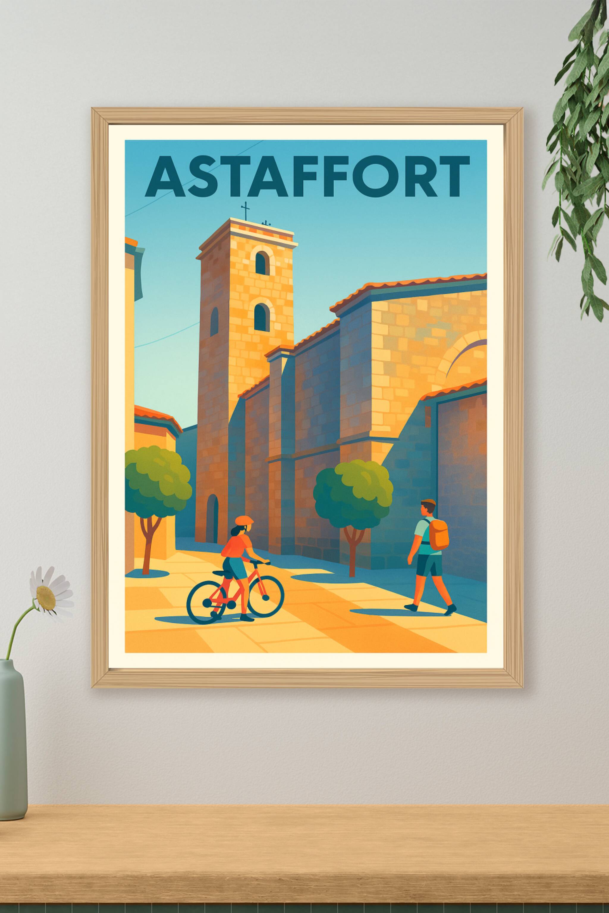 Affiche de Astaffort - Charme et douceur du Sud-Ouest