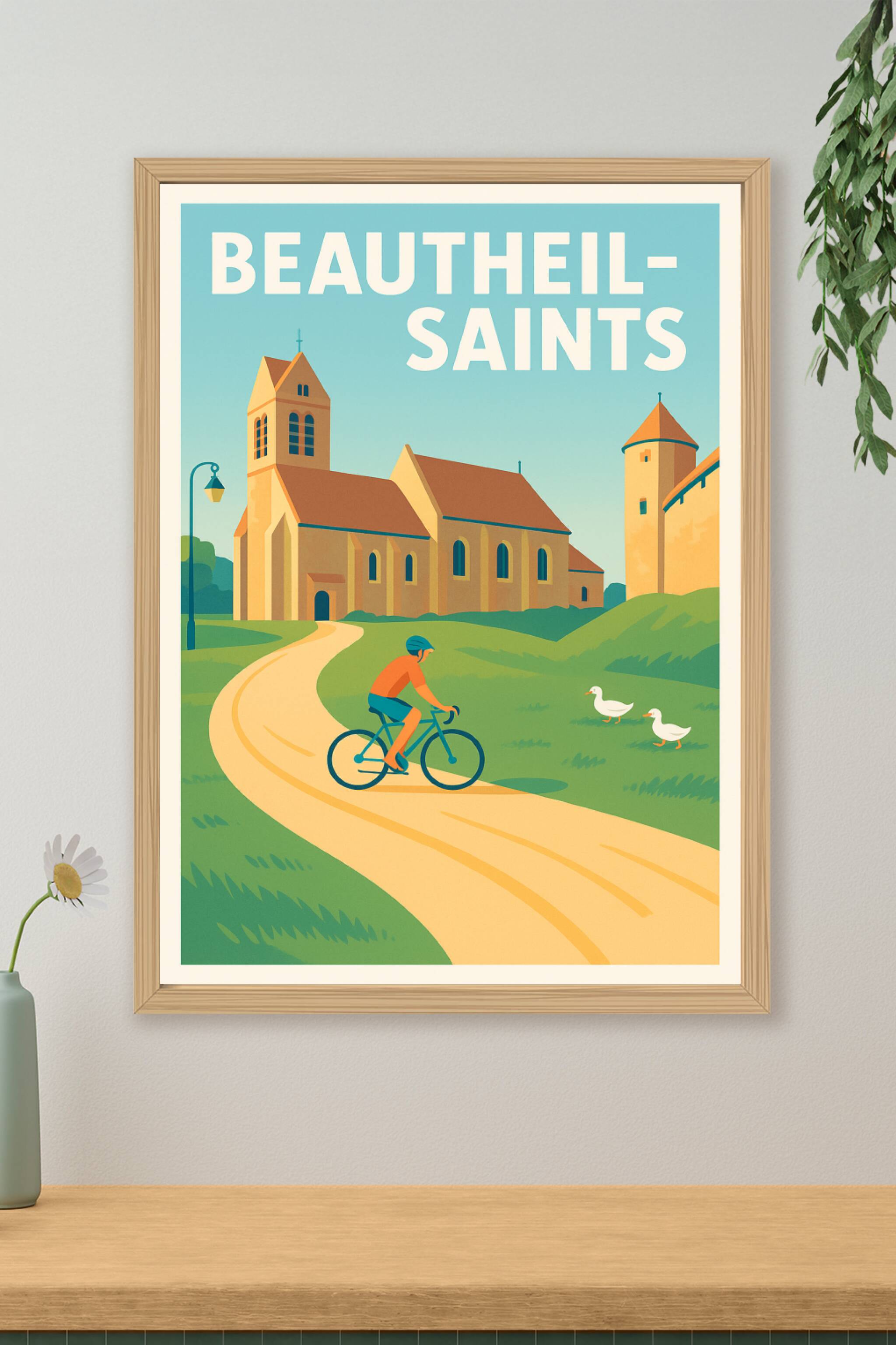 Affiche de Beautheil-Saints - Charme rural et douceur de vivre