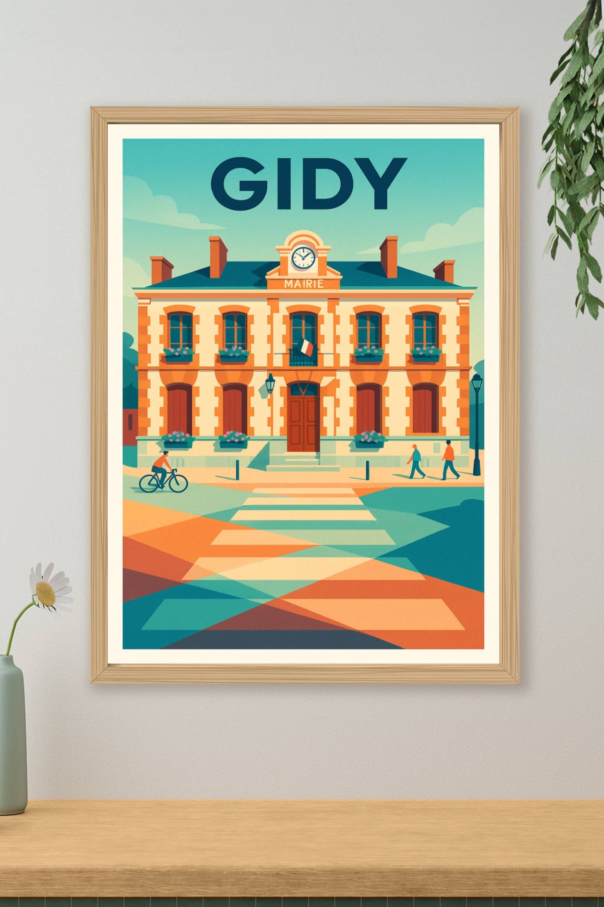 Affiche de Gidy - Charme et authenticité au cœur de la mairie