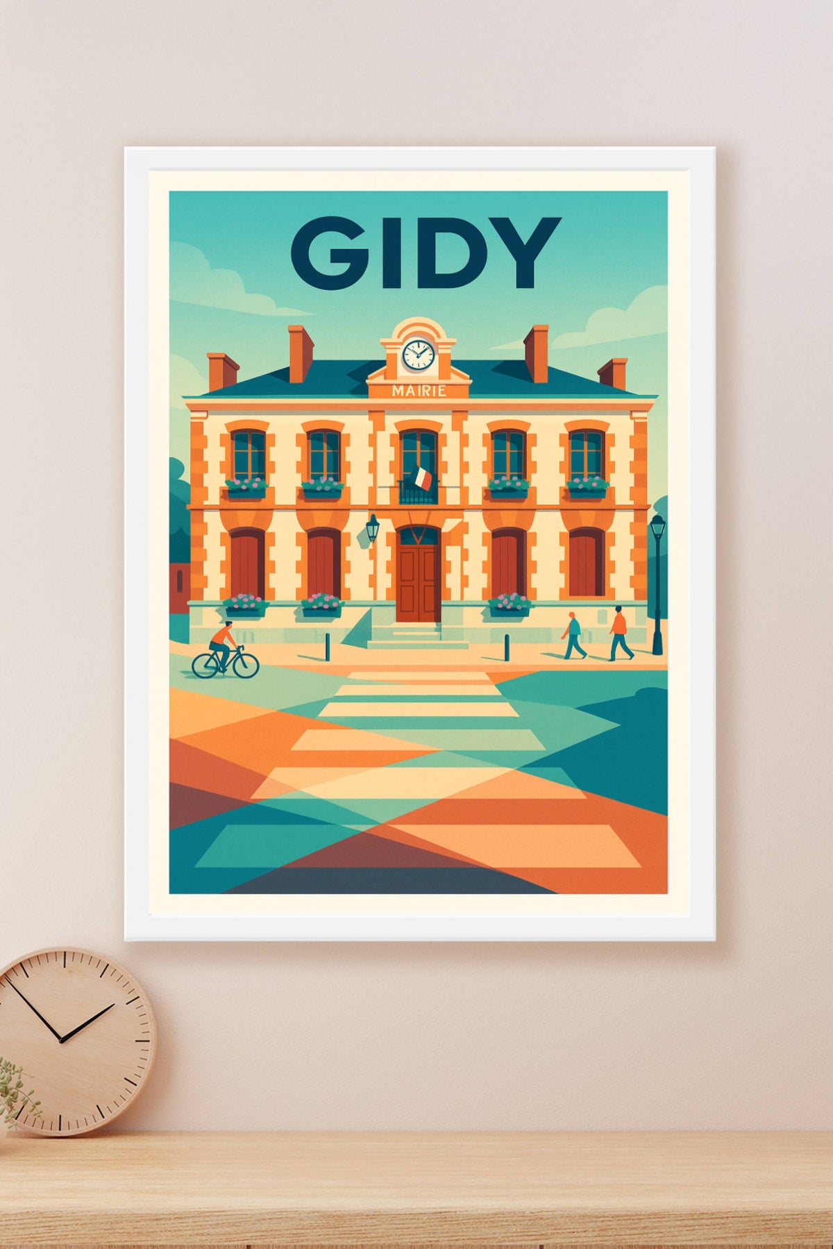 Affiche de Gidy - Charme et authenticité au cœur de la mairie