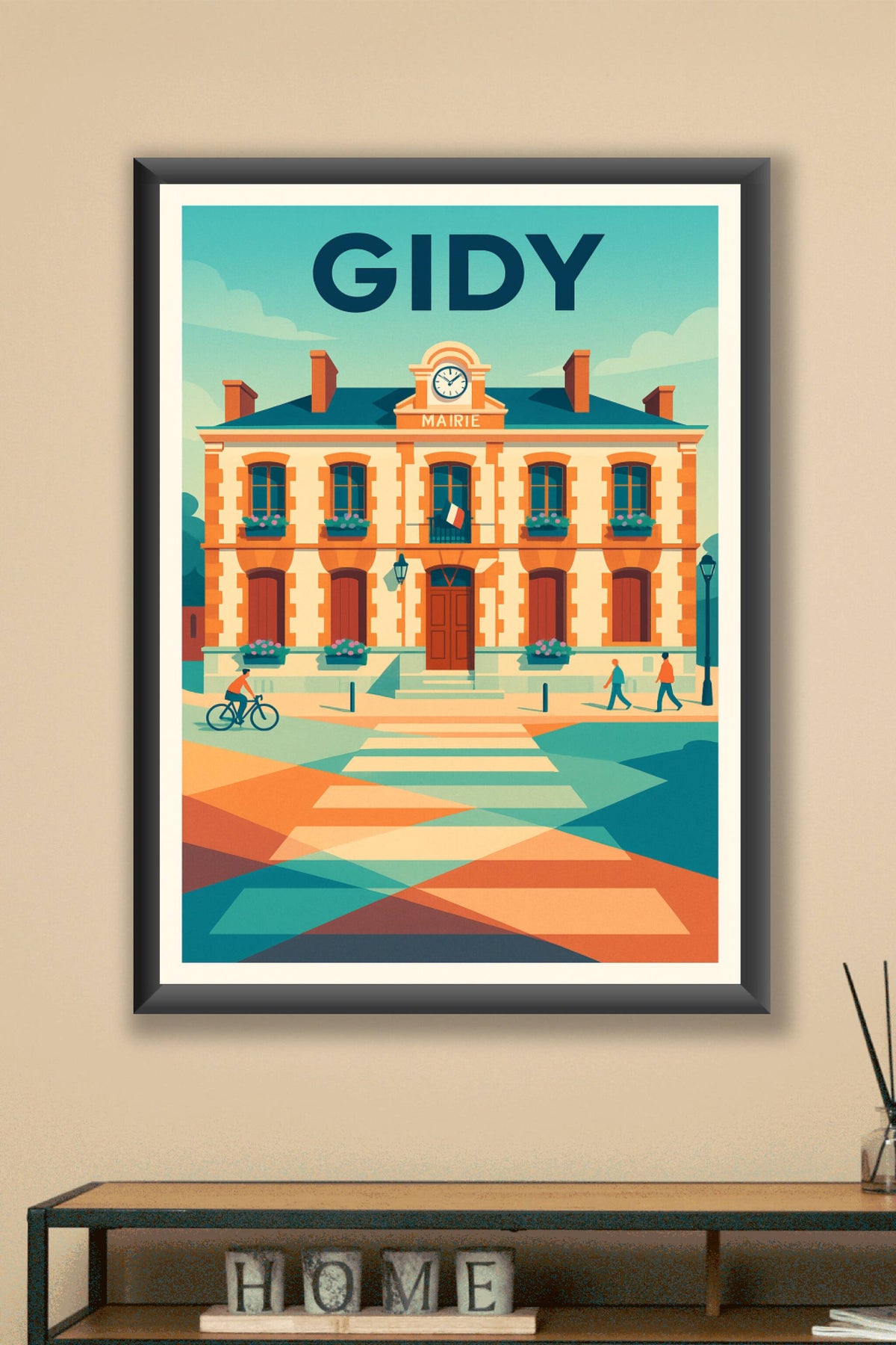 Affiche de Gidy - Charme et authenticité au cœur de la mairie