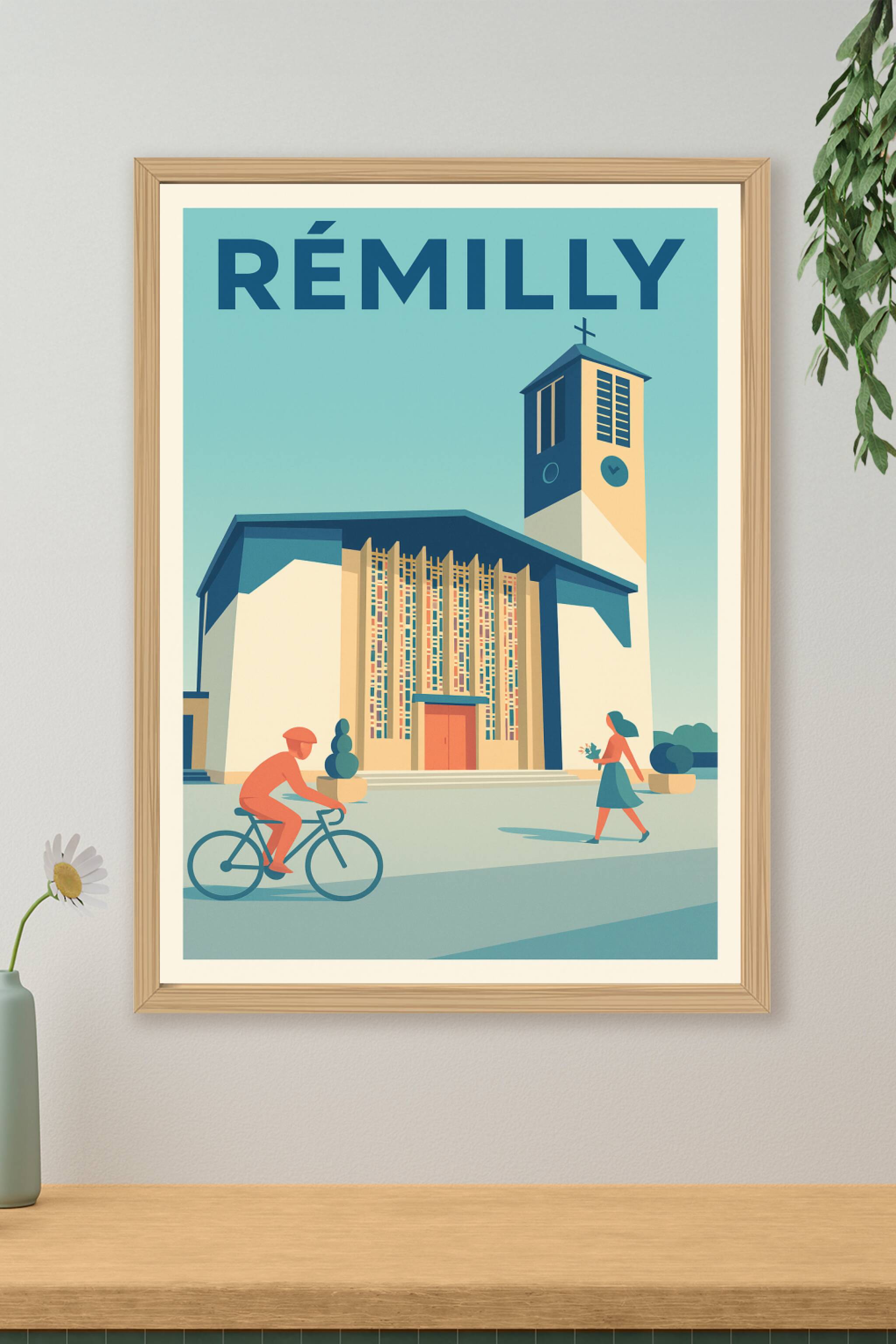 Affiche de Rémilly - Charme et sérénité au cœur de la ville