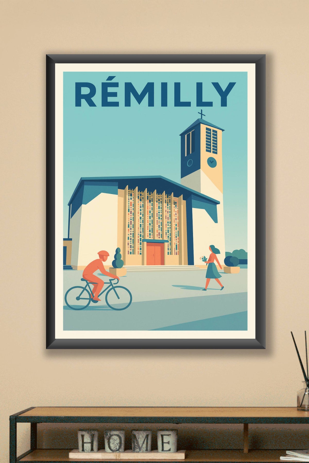 Affiche de Rémilly - Charme et sérénité au cœur de la ville