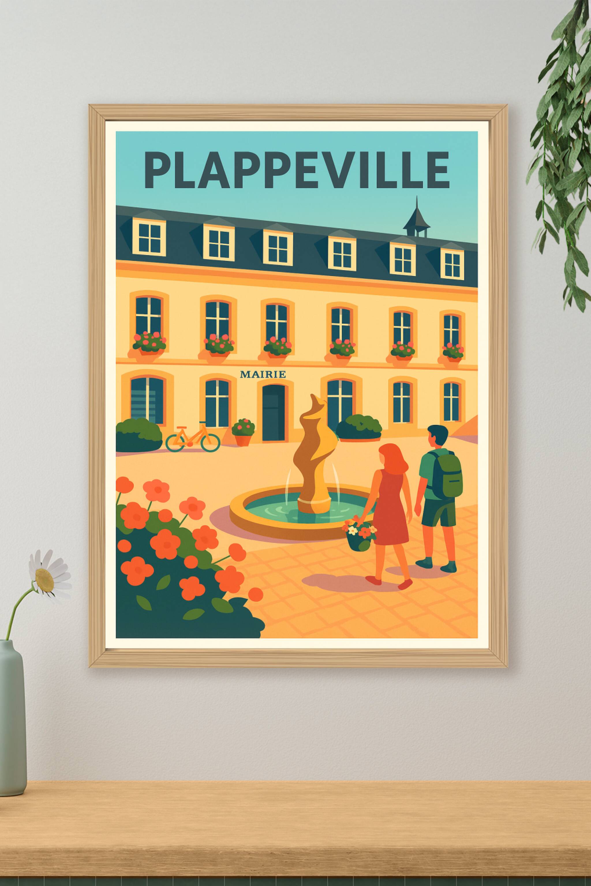 Affiche de Plappeville - Charme et douceur au cœur de la mairie