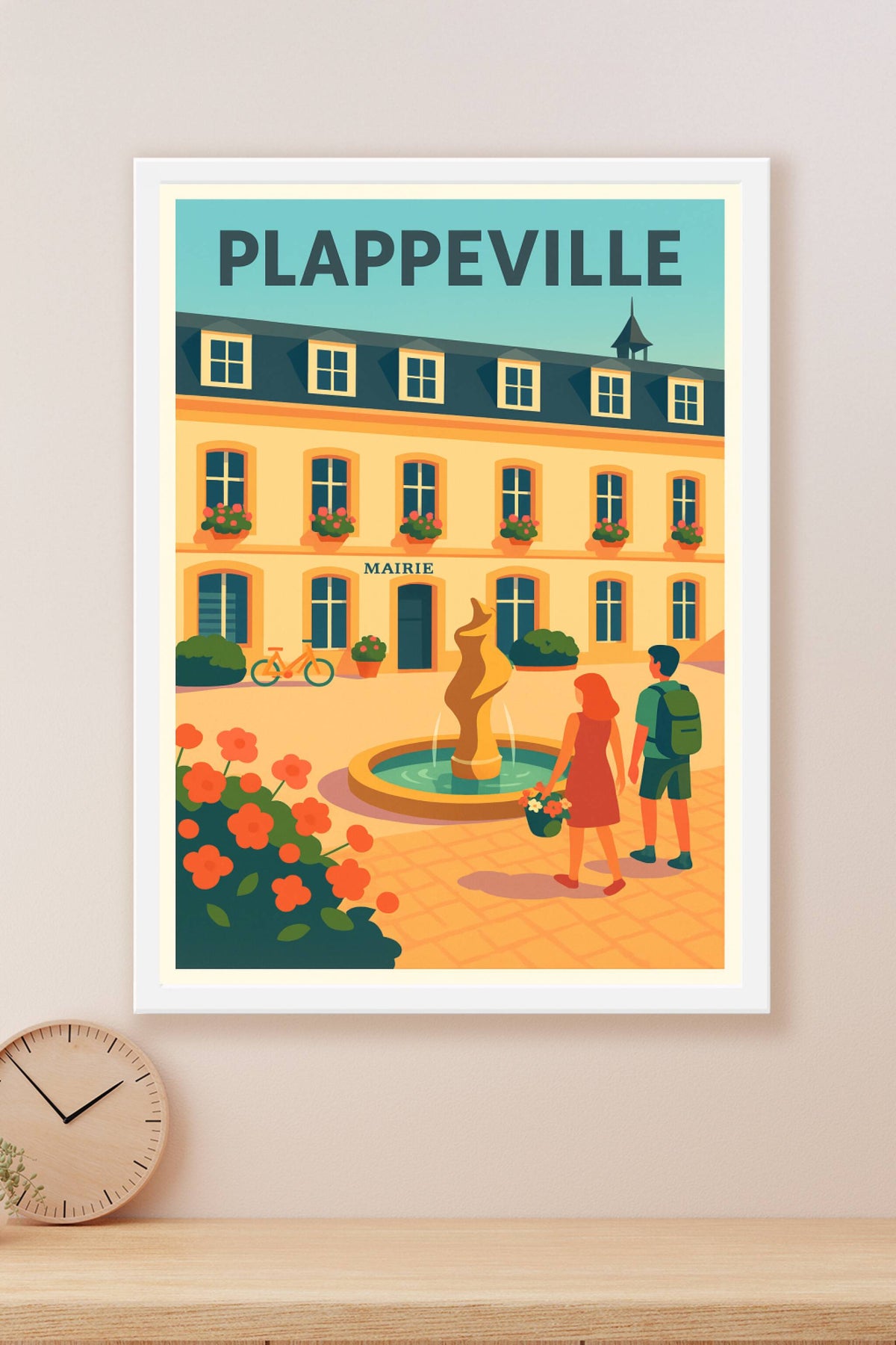 Affiche de Plappeville - Charme et douceur au cœur de la mairie