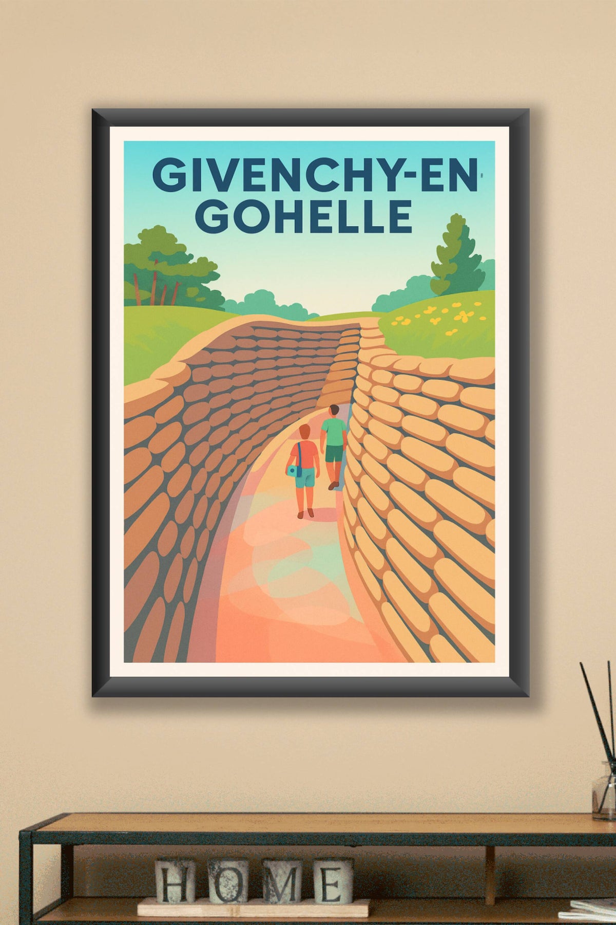 Affiche de Givenchy-en-Gohelle - Voyage au cœur de l'histoire