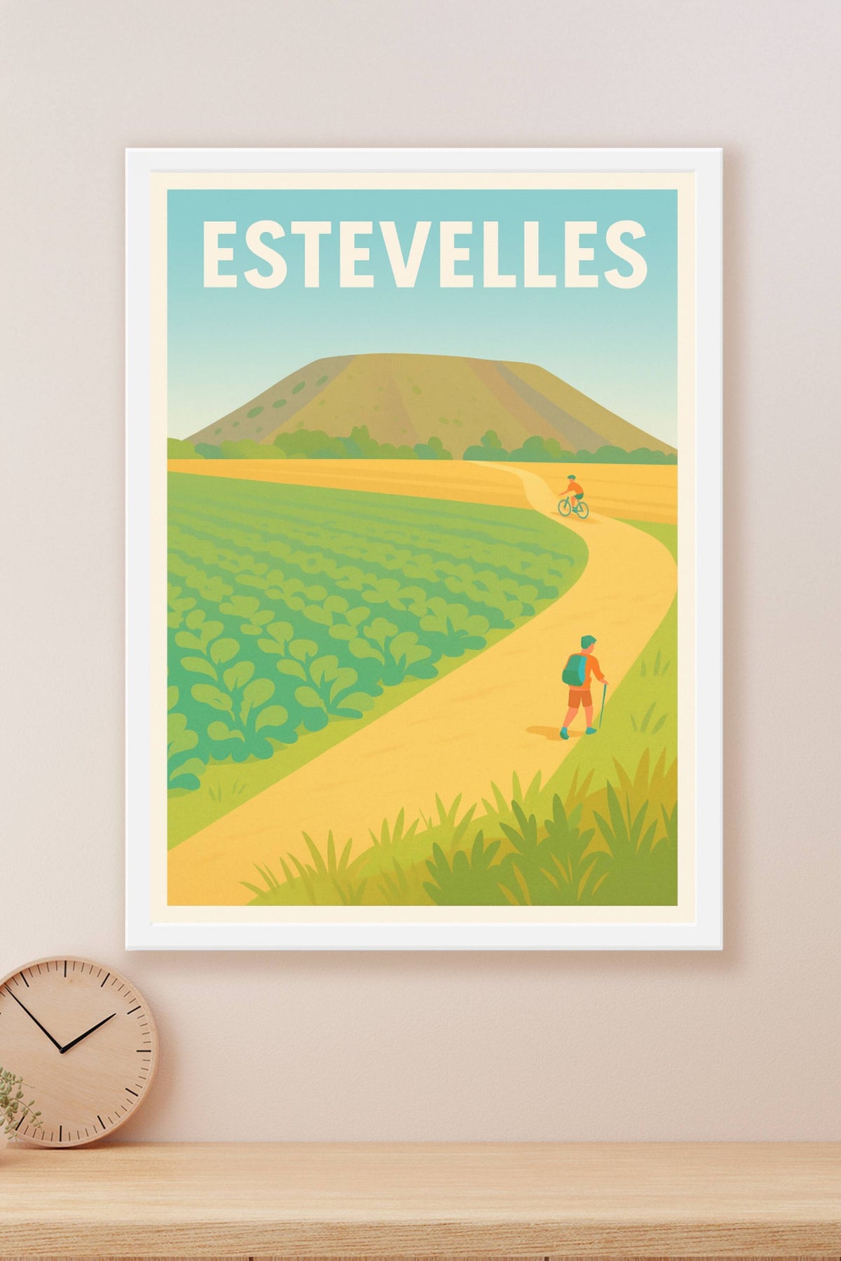 Affiche de Estevelles - Évasion nature et douce randonnée