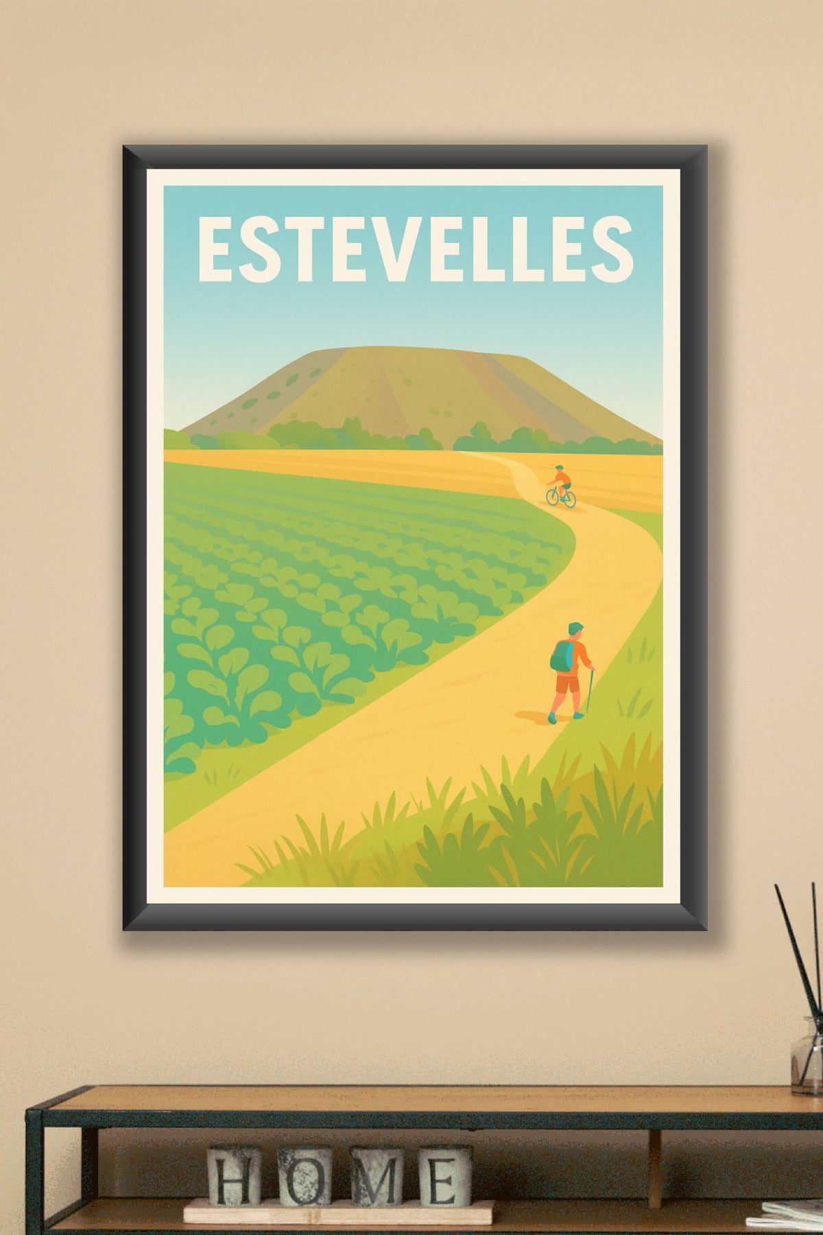 Affiche de Estevelles - Évasion nature et douce randonnée