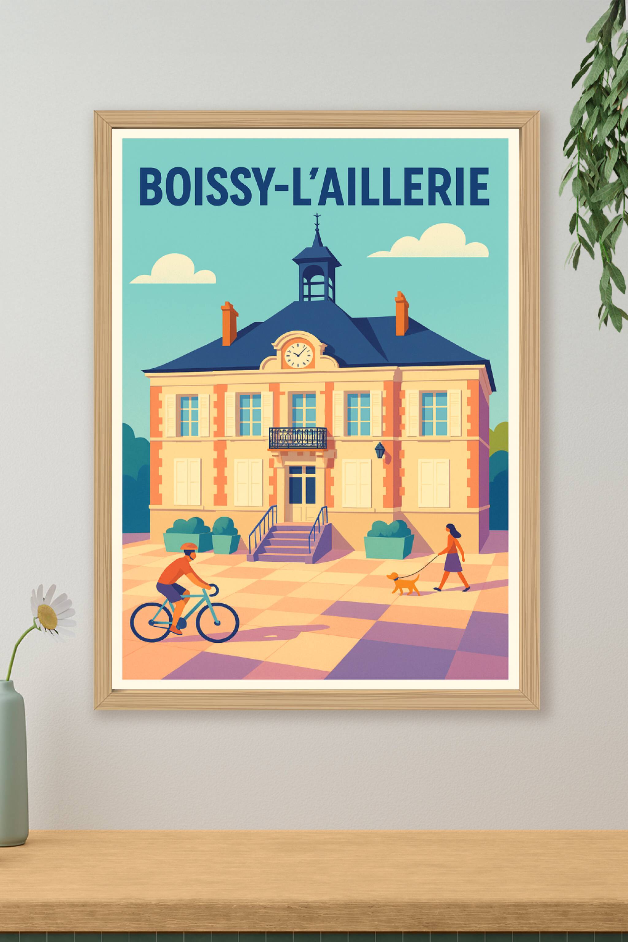 Affiche de Boissy-l'Aillerie - Charme et Sérénité au cœur du village