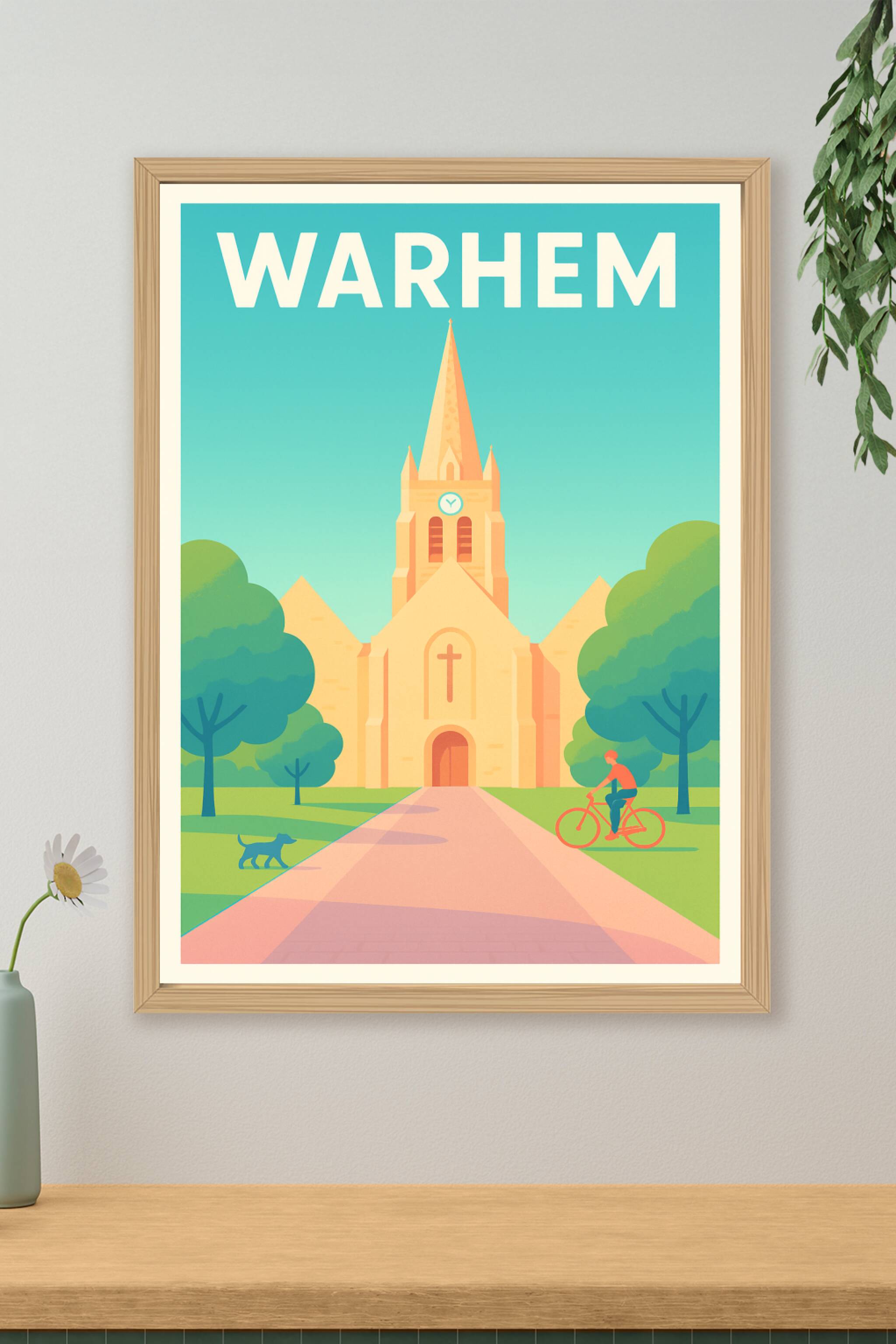 Affiche de Warhem - L'église au cœur d'une balade paisible