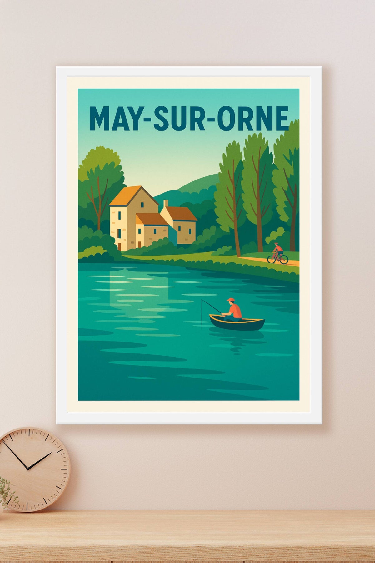 Affiche de May-sur-Orne - Sérénité au fil de l'eau
