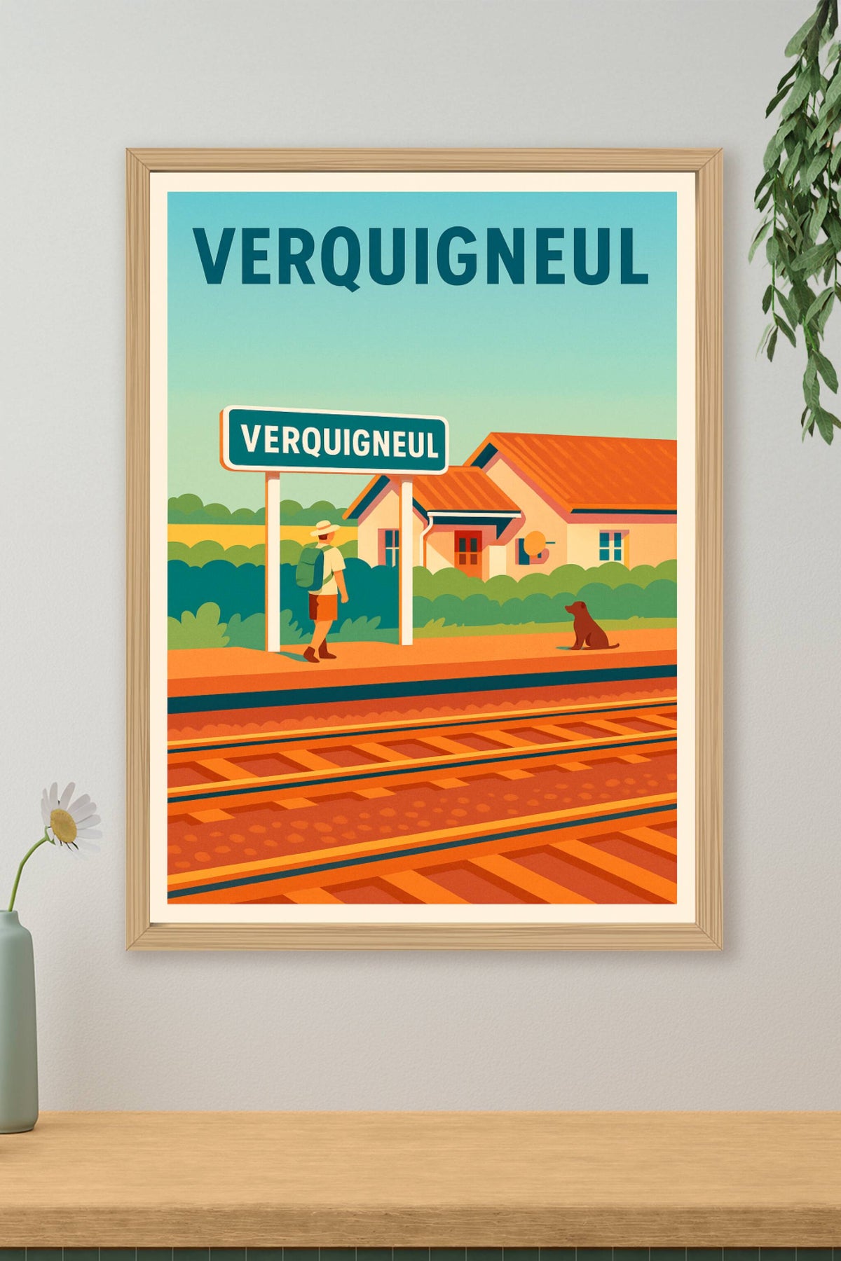 Affiche de Verquigneul - Escapade champêtre à la gare