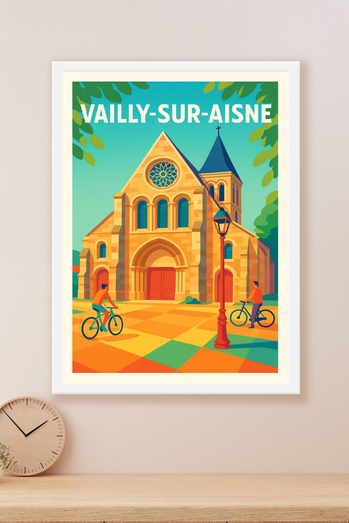Affiche de Vailly-sur-Aisne - Charme architectural et sérénité au cœur du village
