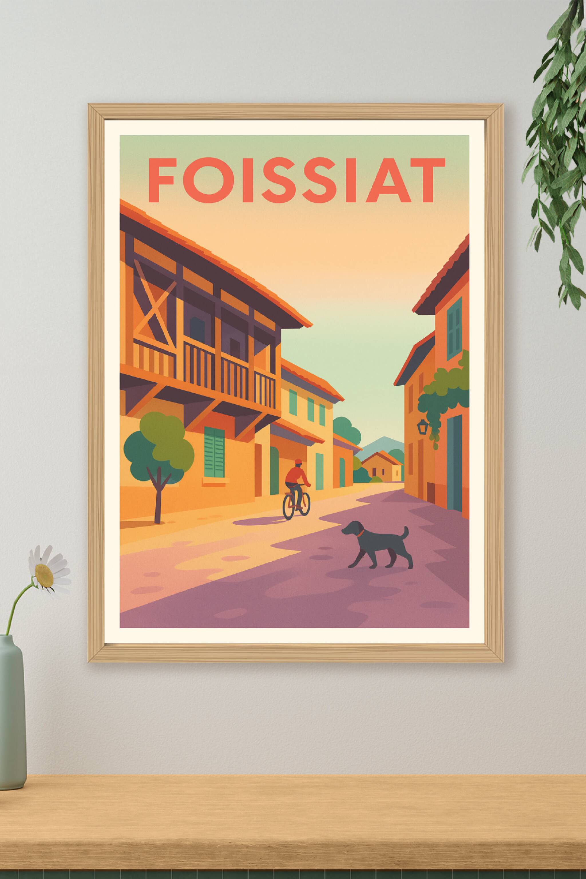 Affiche de Foissiat - Douceur de vie et charme authentique