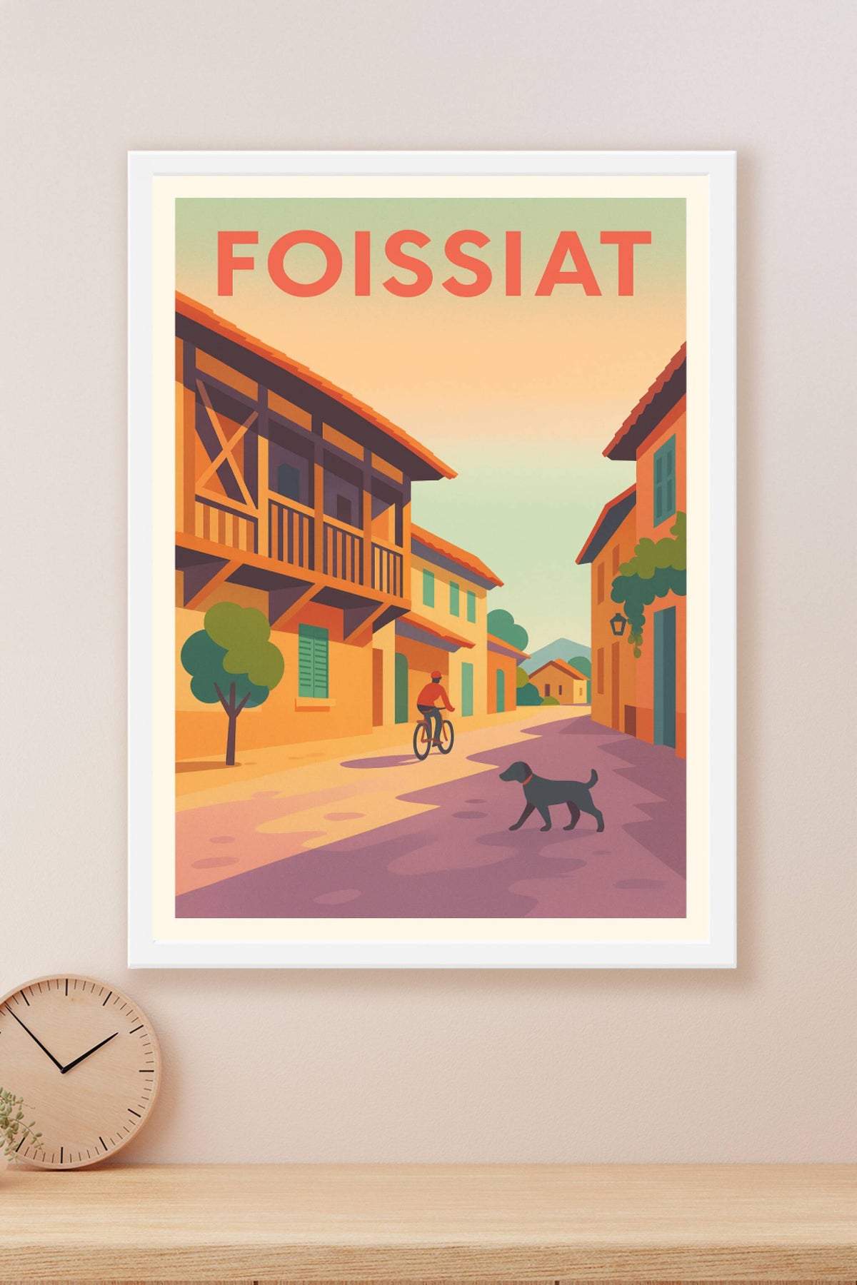 Affiche de Foissiat - Douceur de vie et charme authentique
