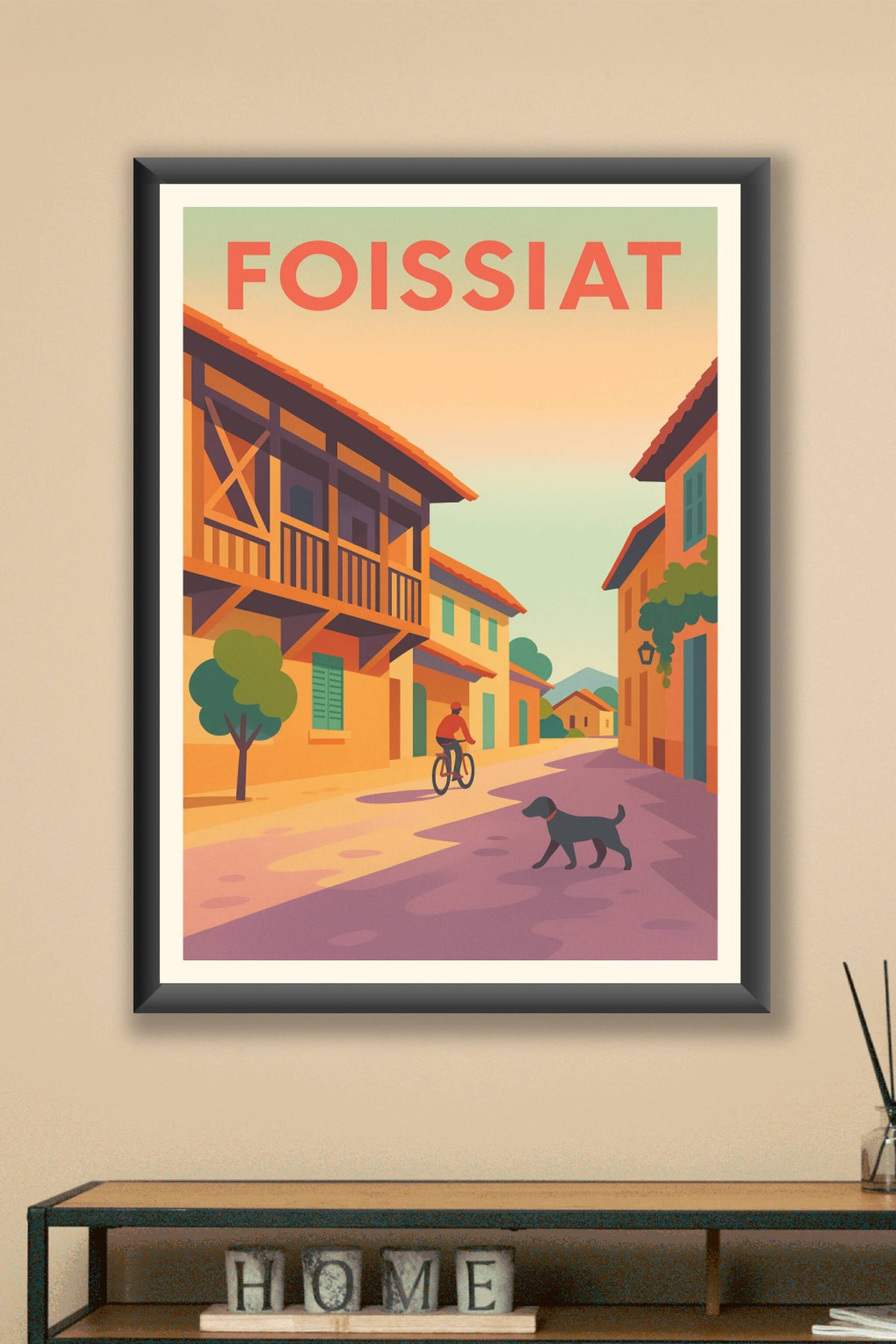 Affiche de Foissiat - Douceur de vie et charme authentique