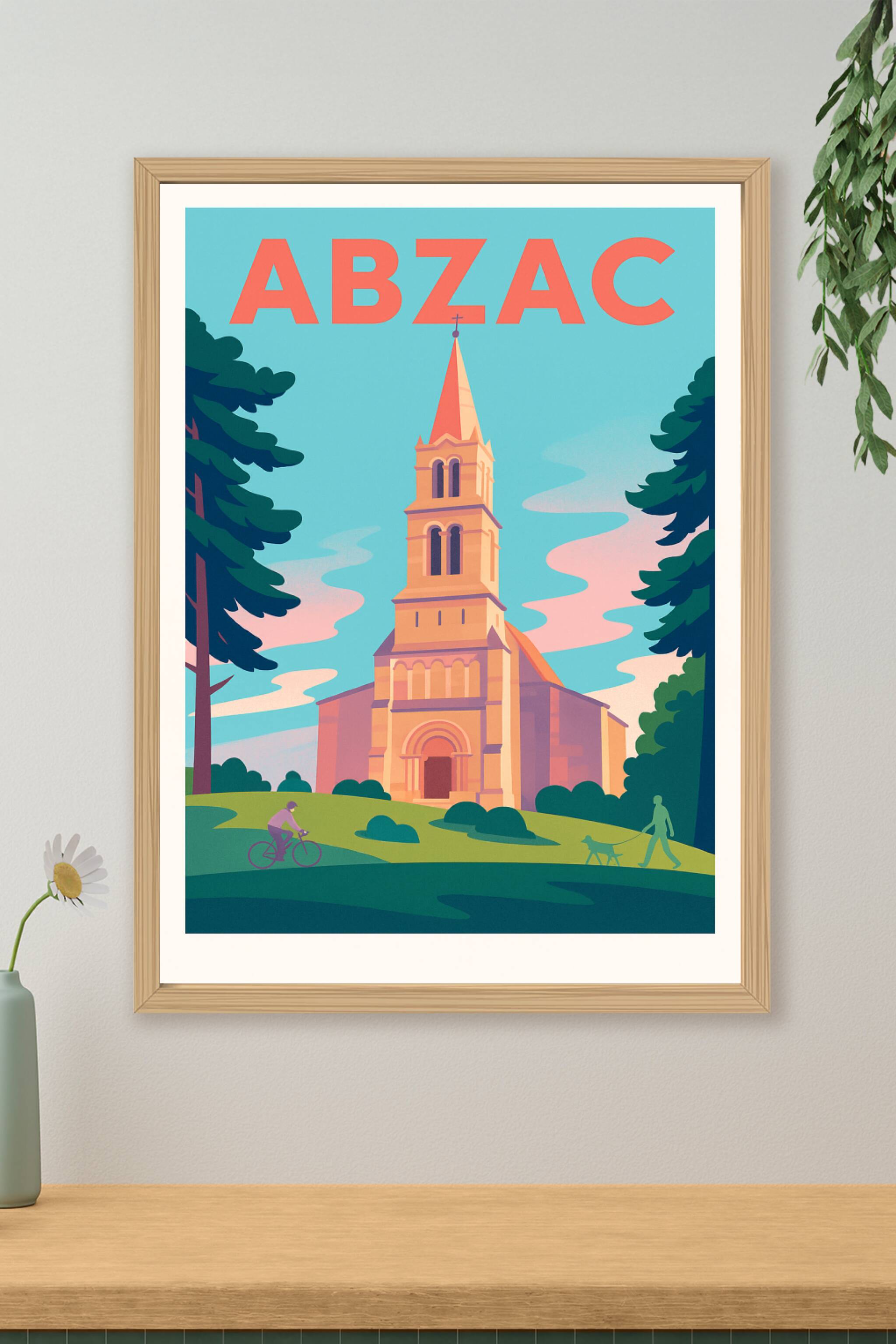 Affiche de Abzac - Charme et sérénité au cœur de la nature