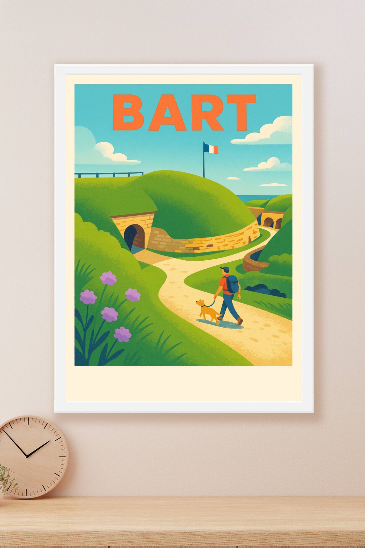 Affiche de Bart - Promenade paisible au cœur du bocage