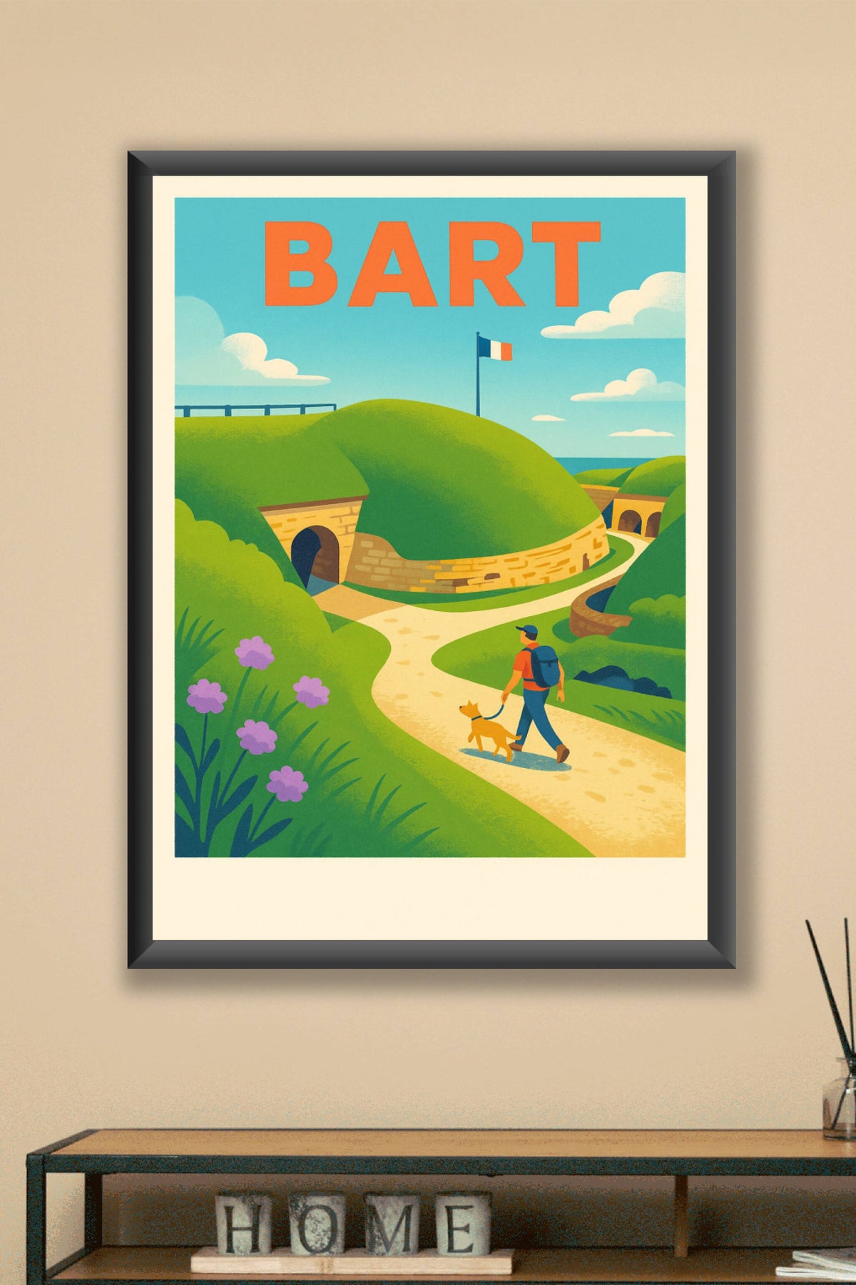 Affiche de Bart - Promenade paisible au cœur du bocage