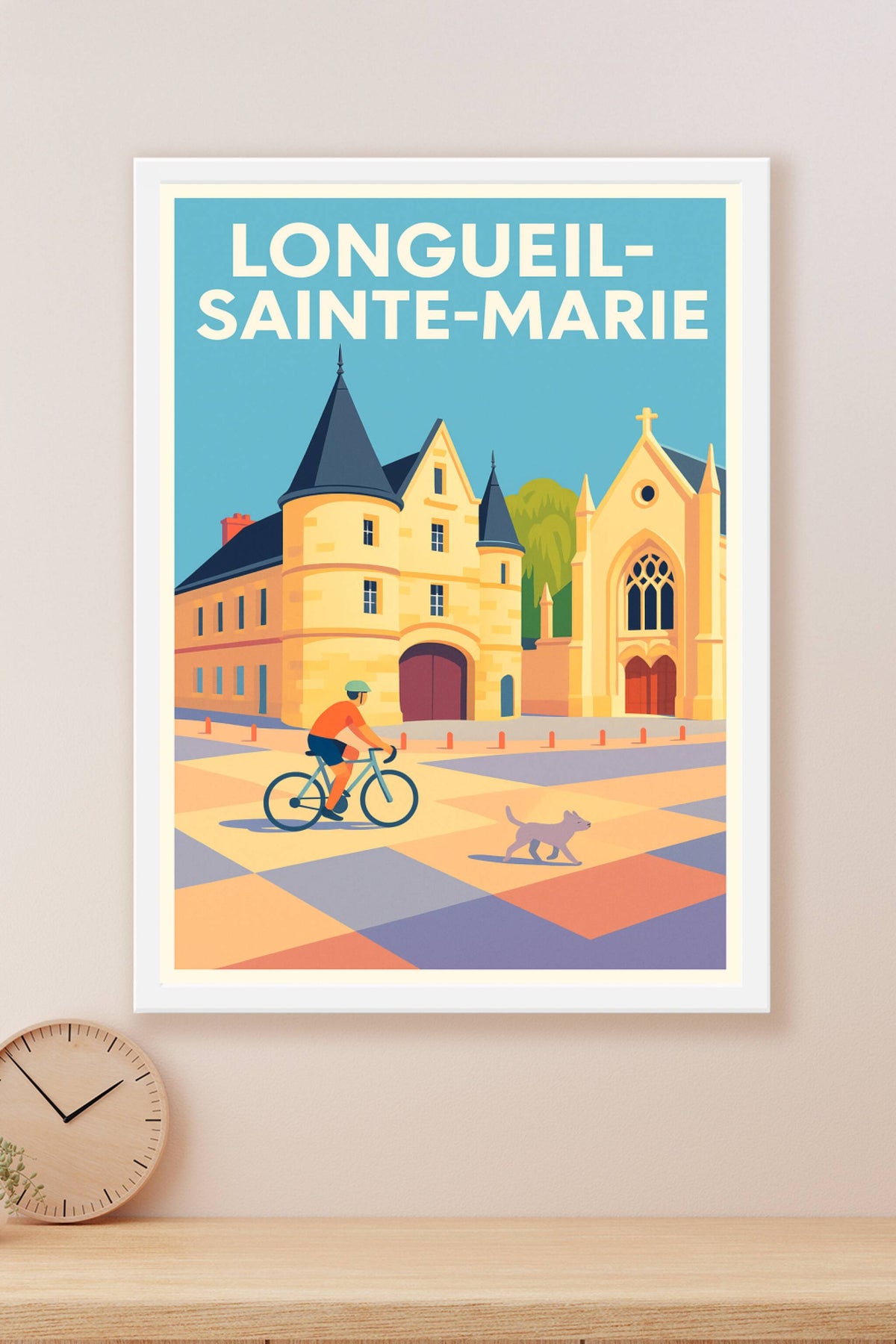 Affiche de Longueil-Sainte-Marie - Charme et douceur d'un village historique