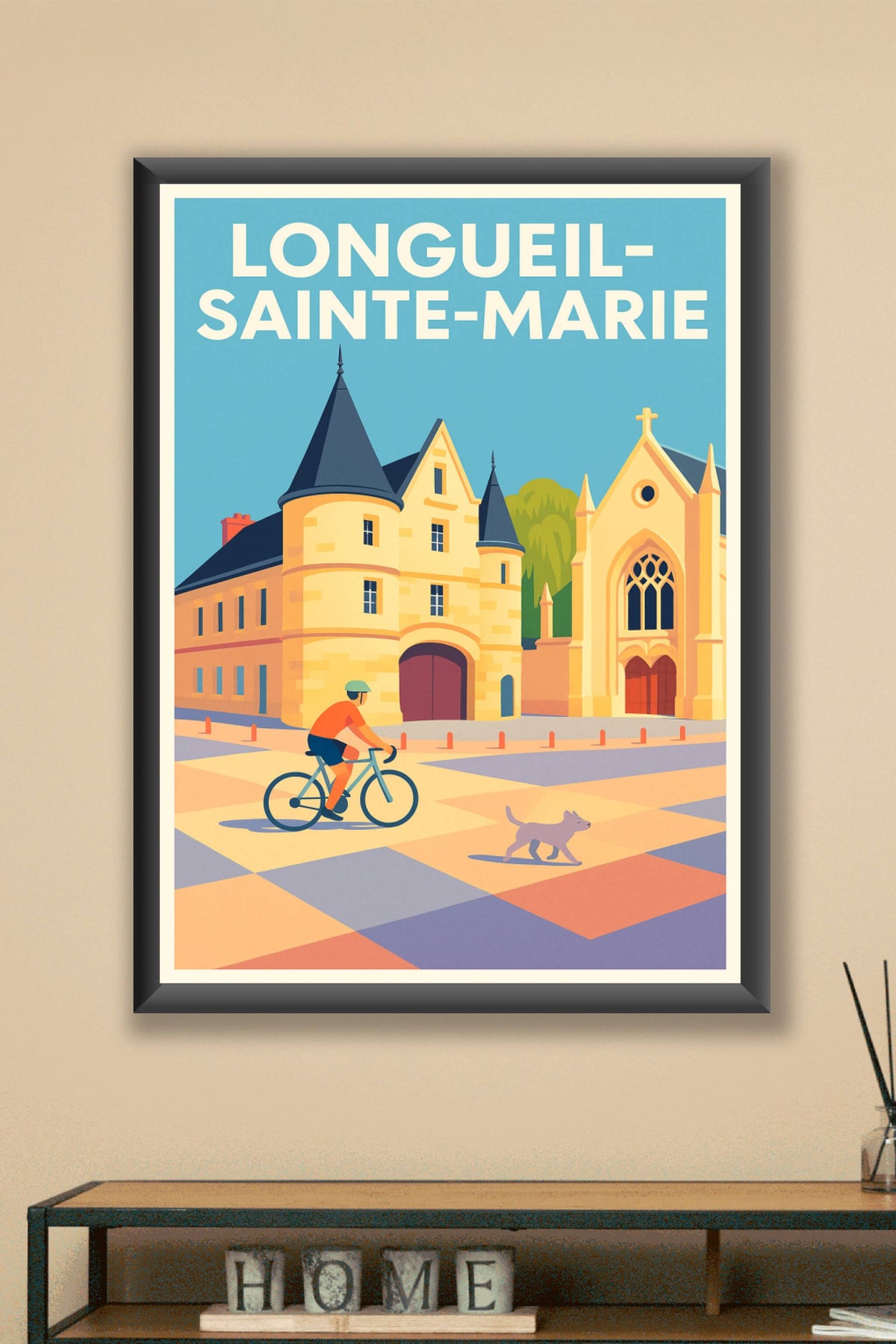 Affiche de Longueil-Sainte-Marie - Charme et douceur d'un village historique