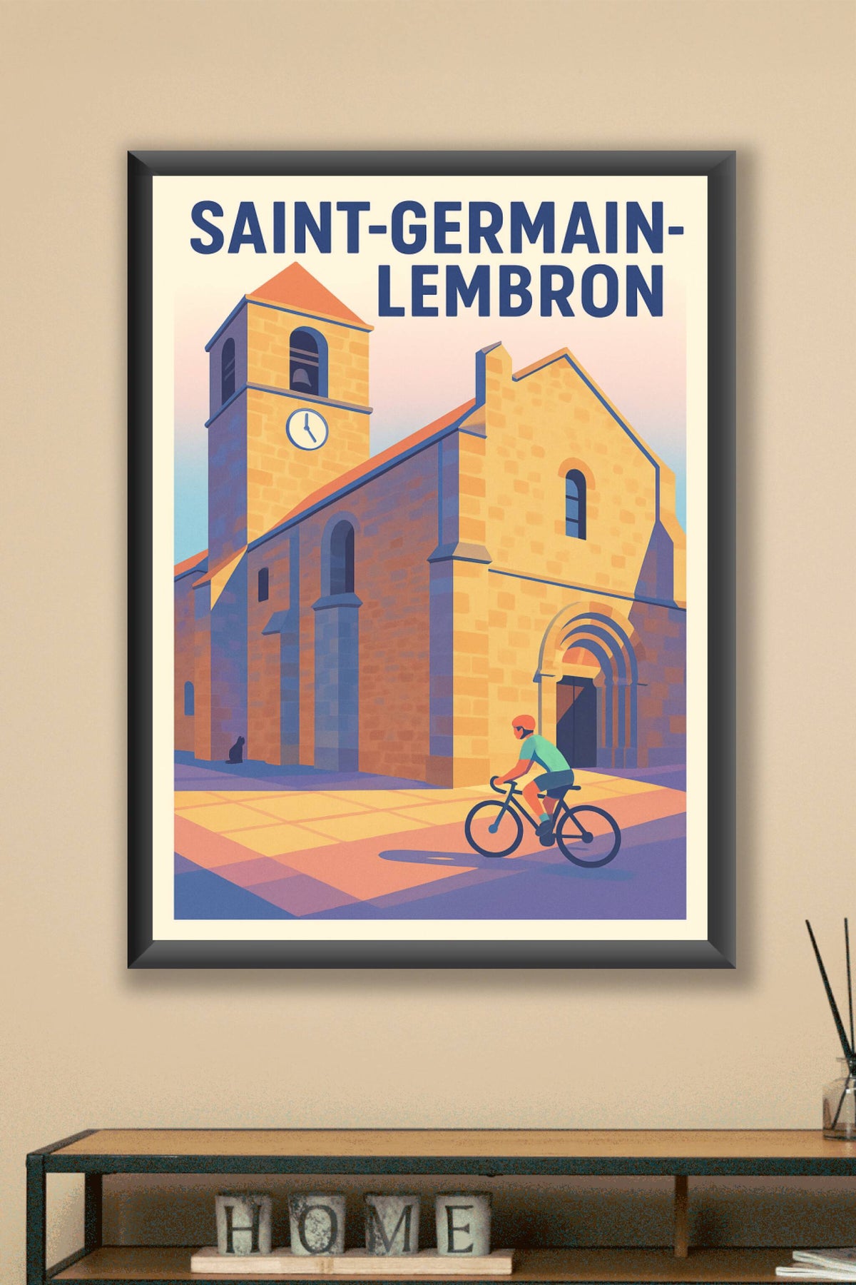 Affiche de Saint-Germain-Lembron - Charme et sérénité au cœur du patrimoine