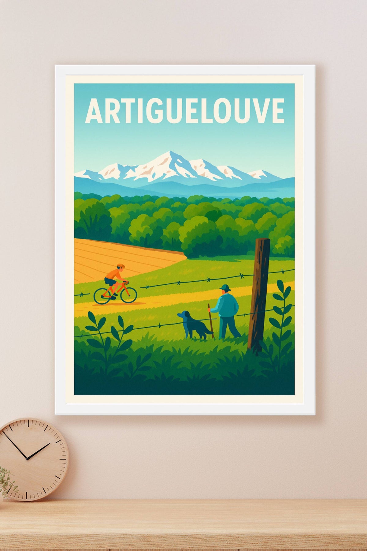 Affiche de Artiguelouve - L’harmonie bucolique aux pieds des Pyrénées